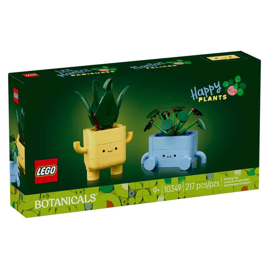 LEGO® Botanicals Happy Plants, 217 Pieces - Image 3