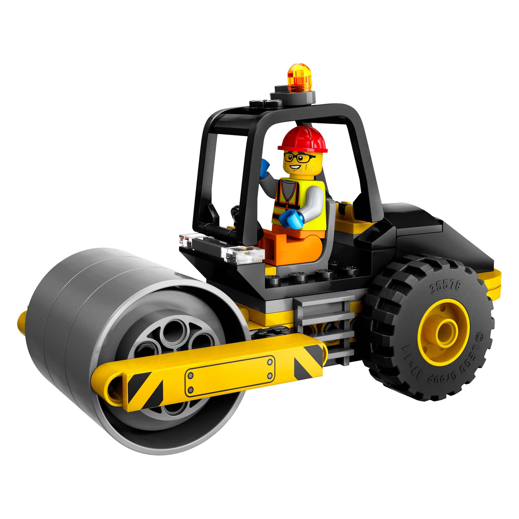 LEGO® City Construction Steamroller, 78 Pieces - Image 2
