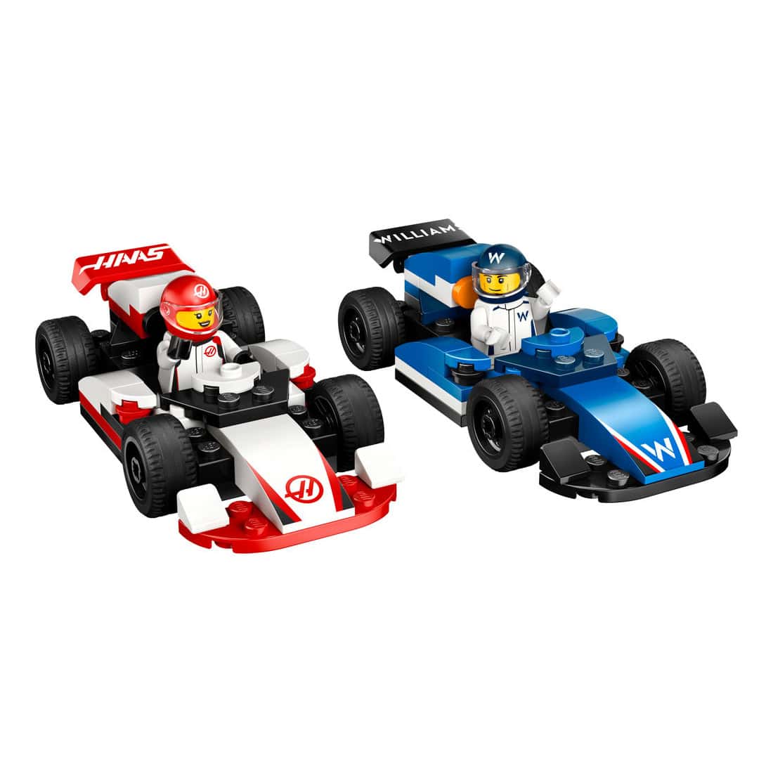 LEGO® City F1® Williams Racing & Haas F1® Race Cars, 92 Pieces - Image 2