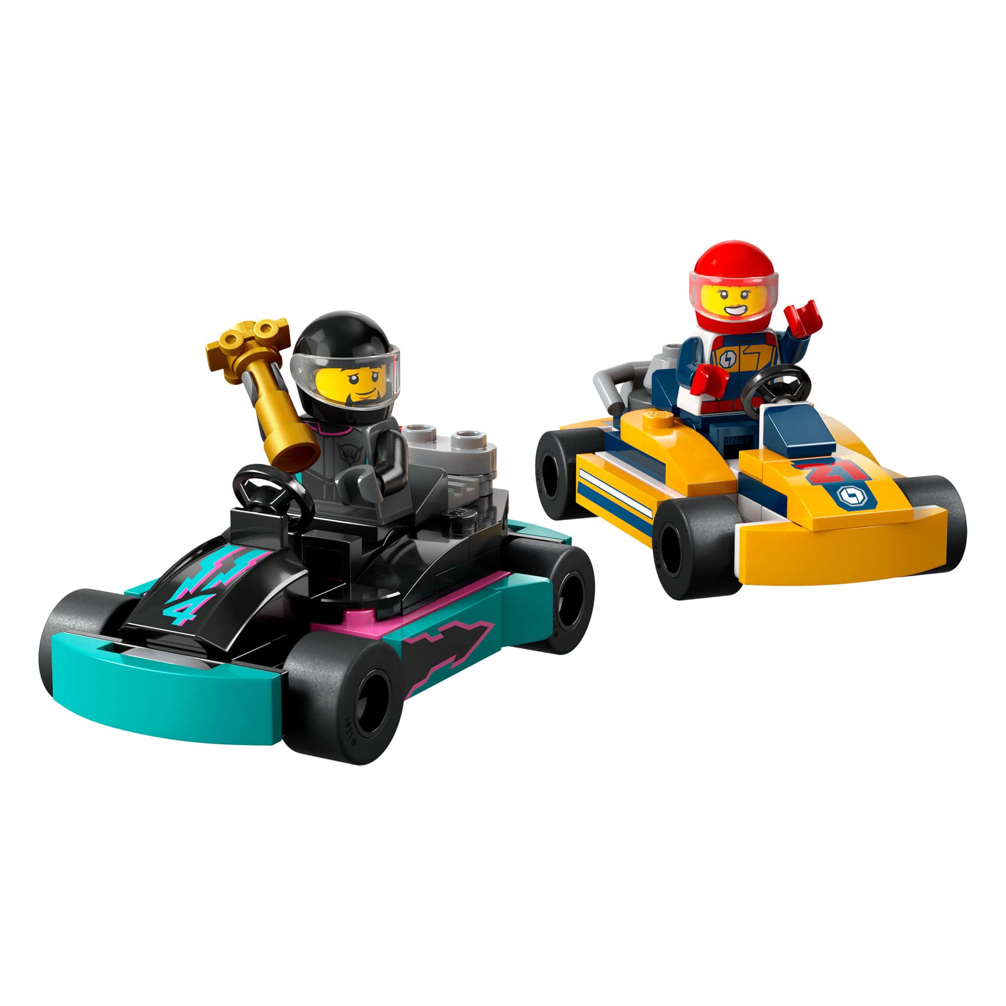 LEGO® City Go-Karts & Race Drivers, 99 Pieces - Image 2