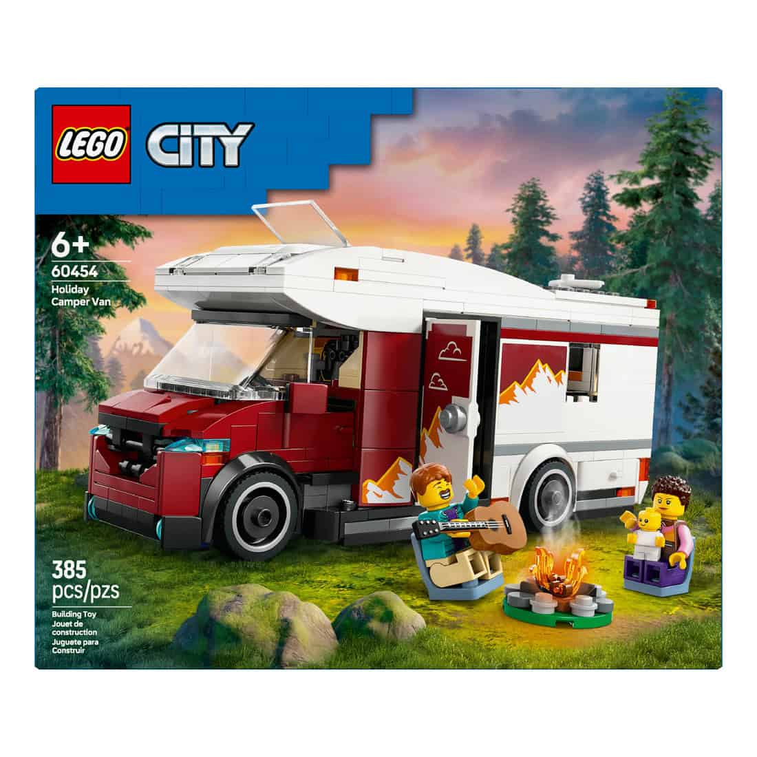 LEGO® City Holiday Adventure Camper Van, 385 Pieces - Image 3