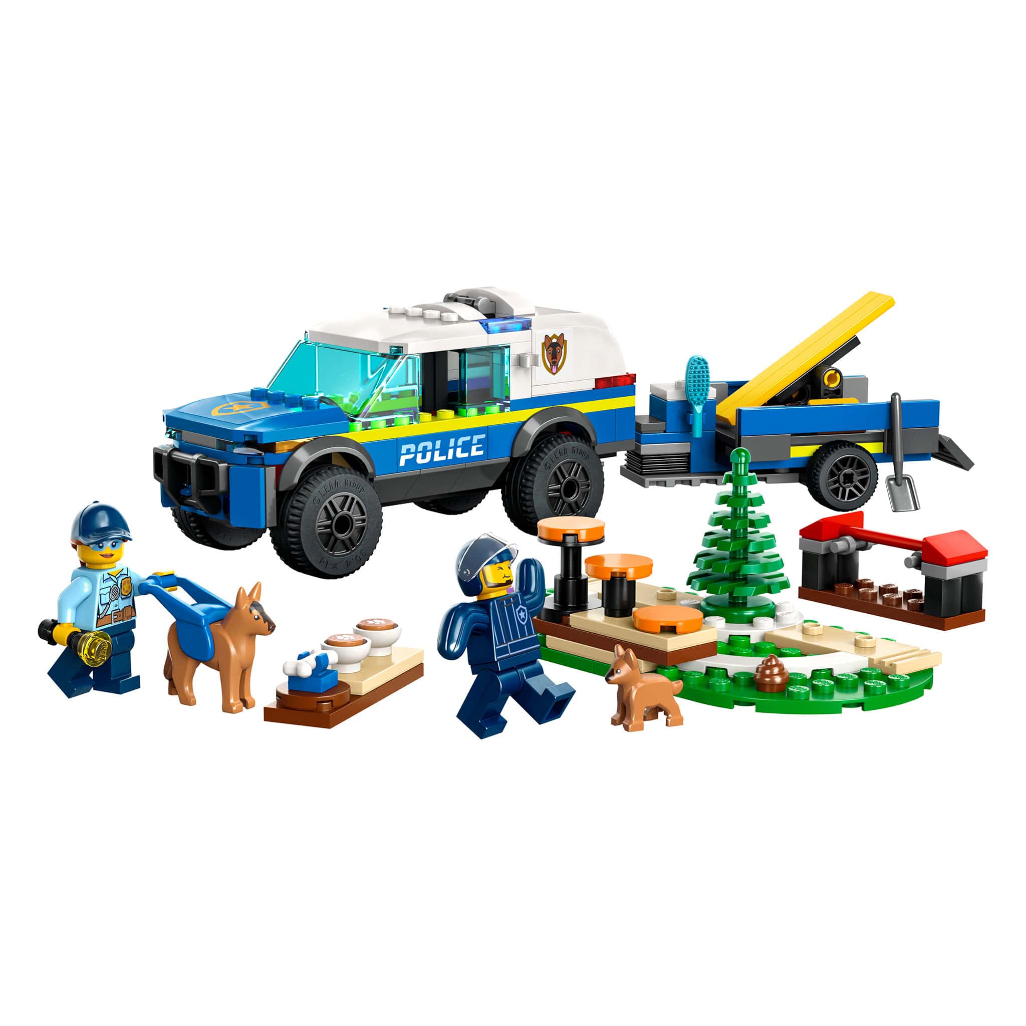LEGO® City Mobile Police Dog Training, 197 Pieces - Image 2