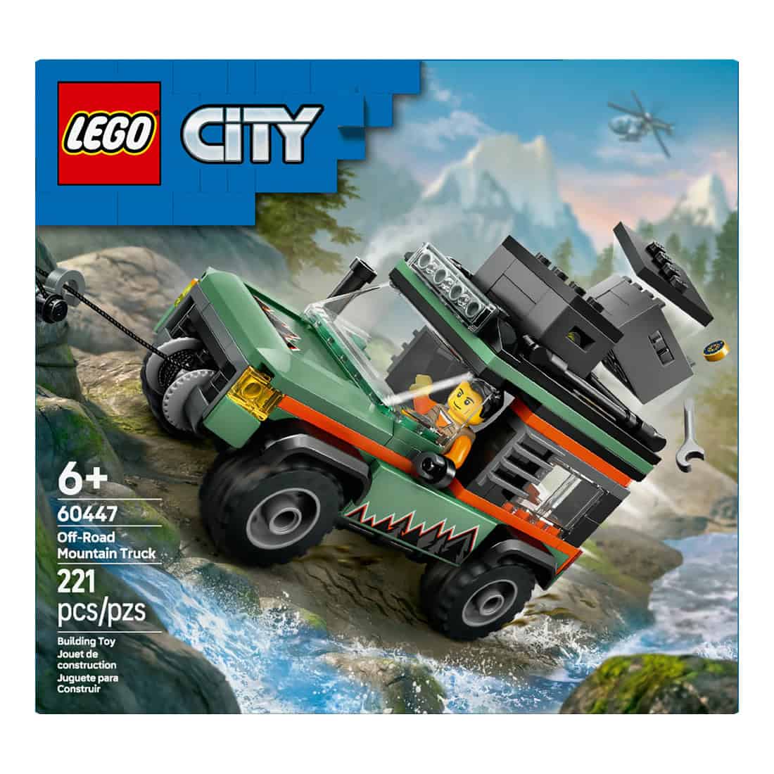 LEGO® City Off-Road 4x4 Mountain Truck, 221 Pieces - Image 3