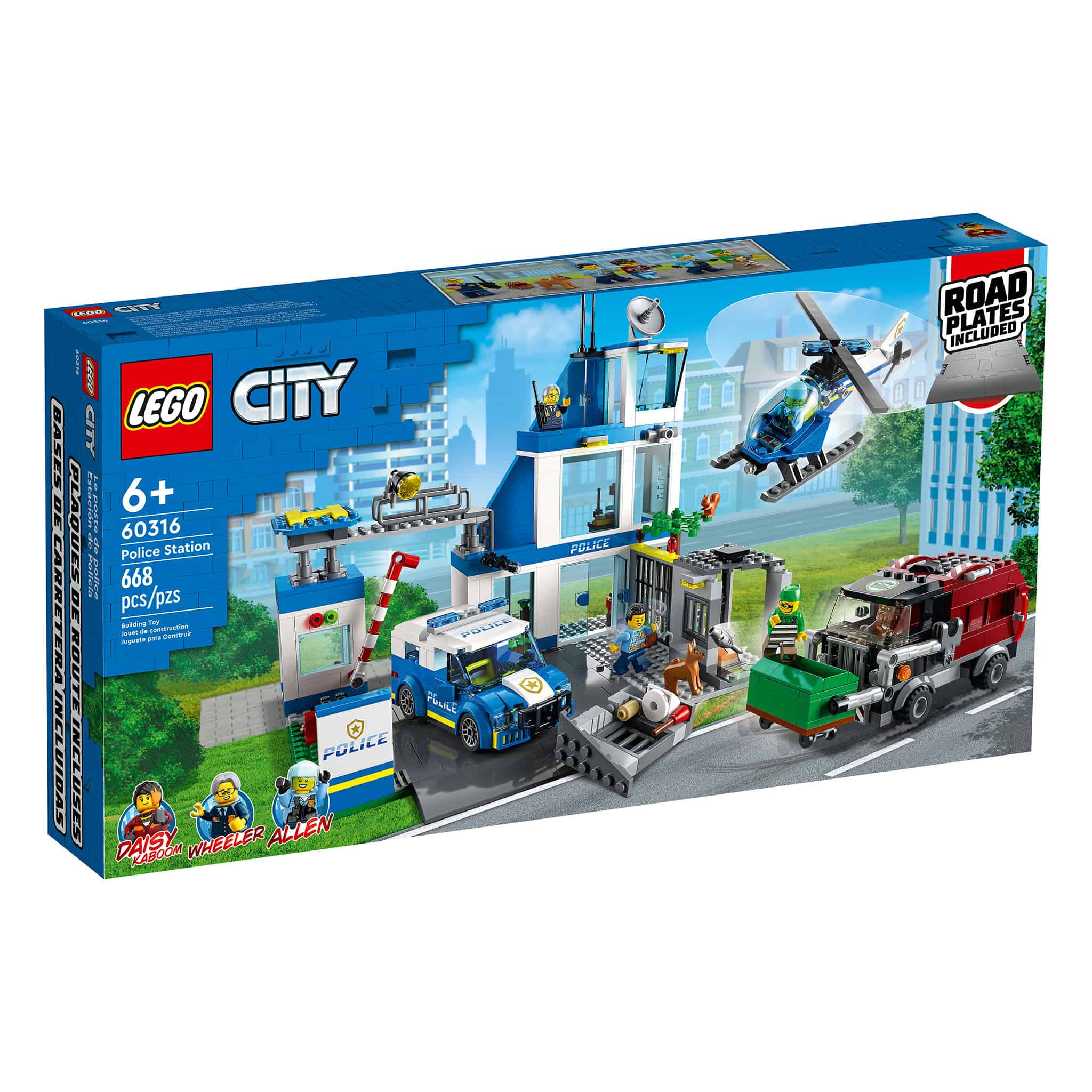 LEGO® City Police Station, 668 Pieces - Image 3