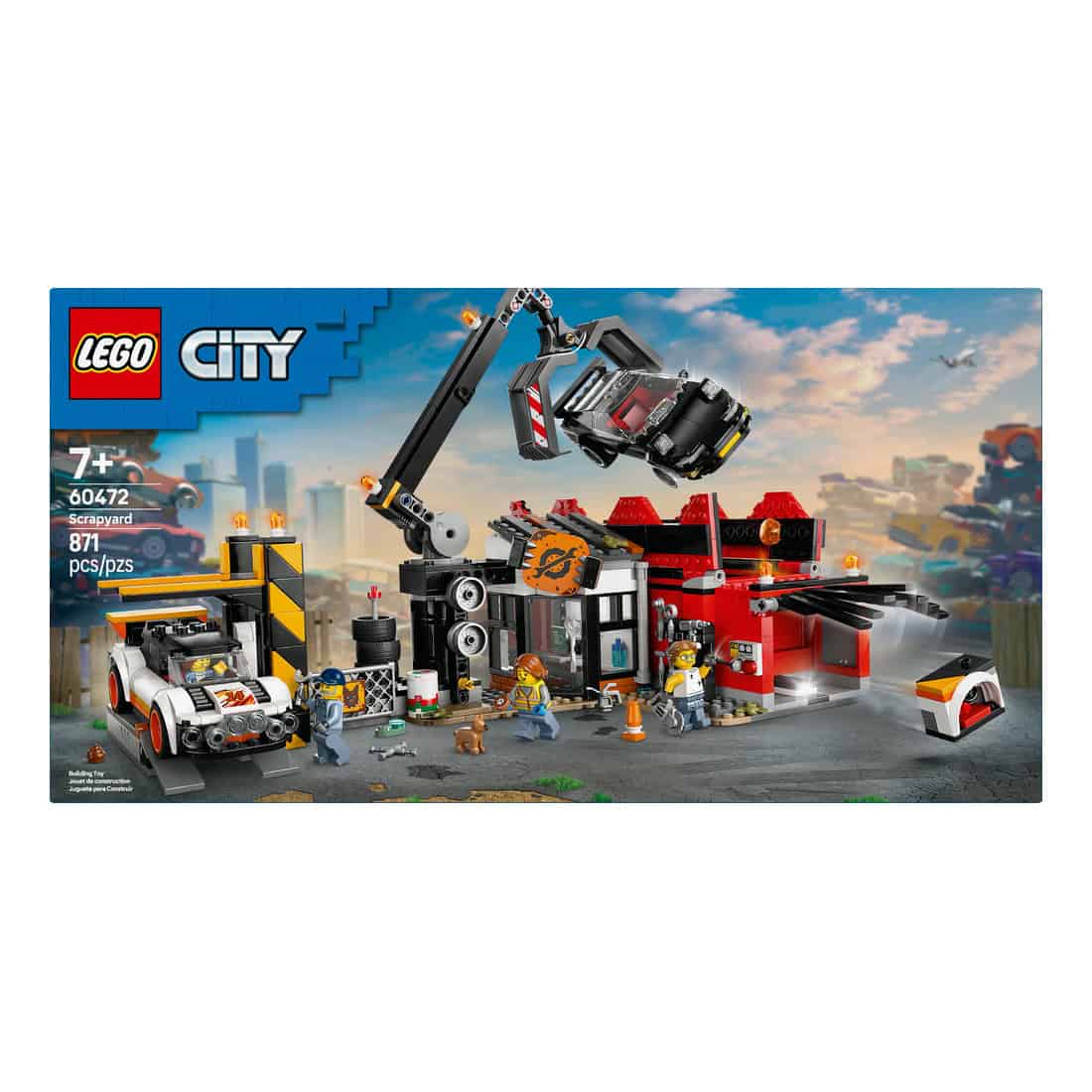 LEGO® City Scrapyard with Cars, 871 Pieces - Image 3