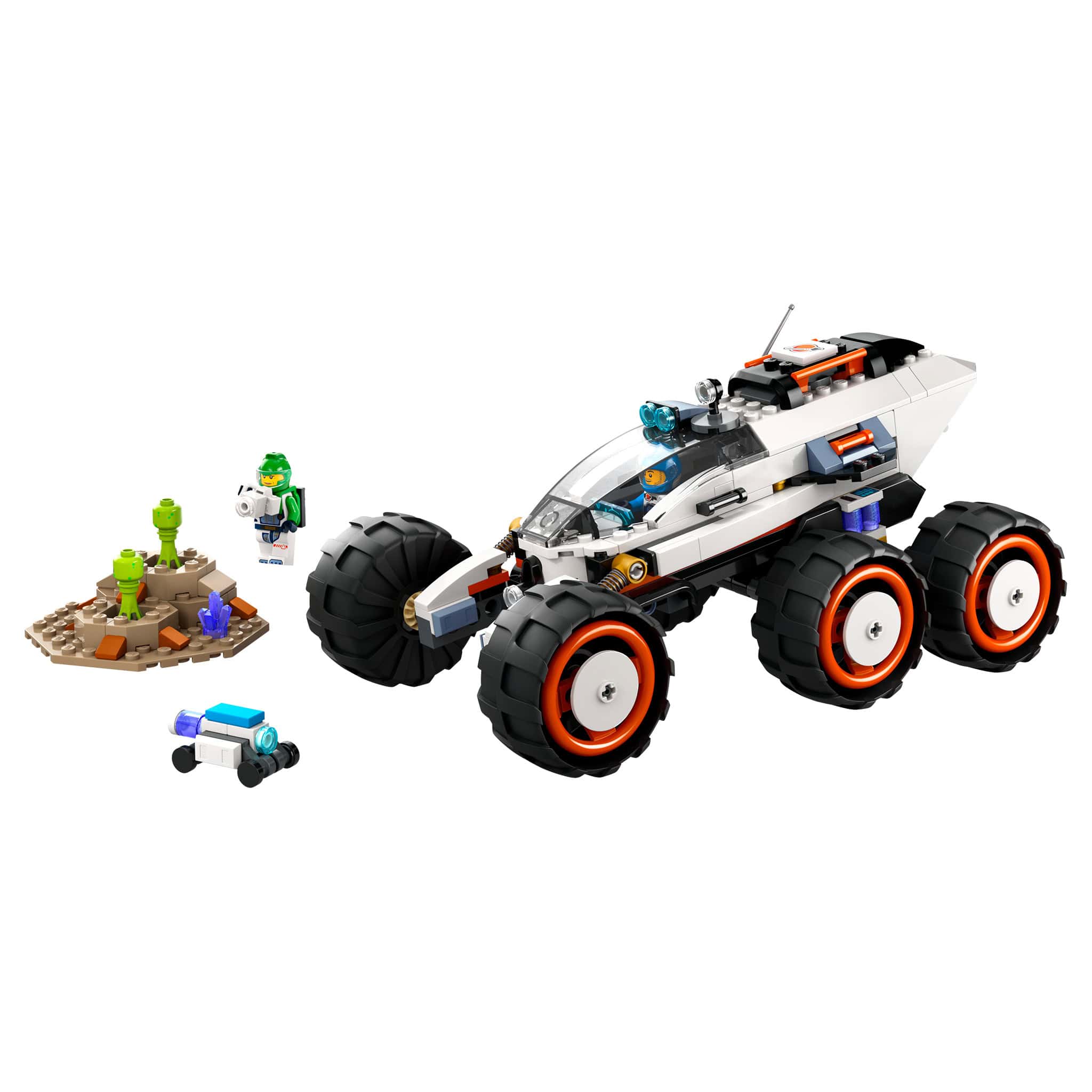 LEGO® City Space Explorer Rover & Alien Life, 311 Pieces - Image 2