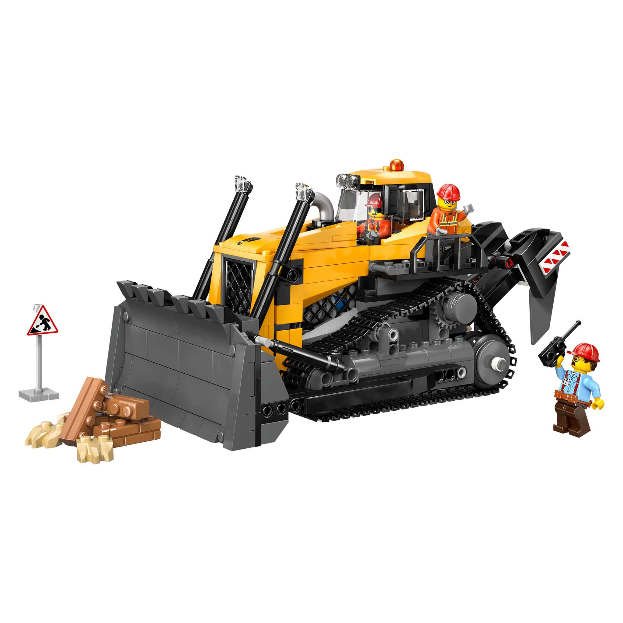 LEGO® City Yellow Bulldozer, 682 Pieces - Image 2