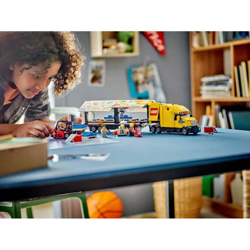LEGO® City Yellow Delivery Truck, 1,061 Pieces - Image 4