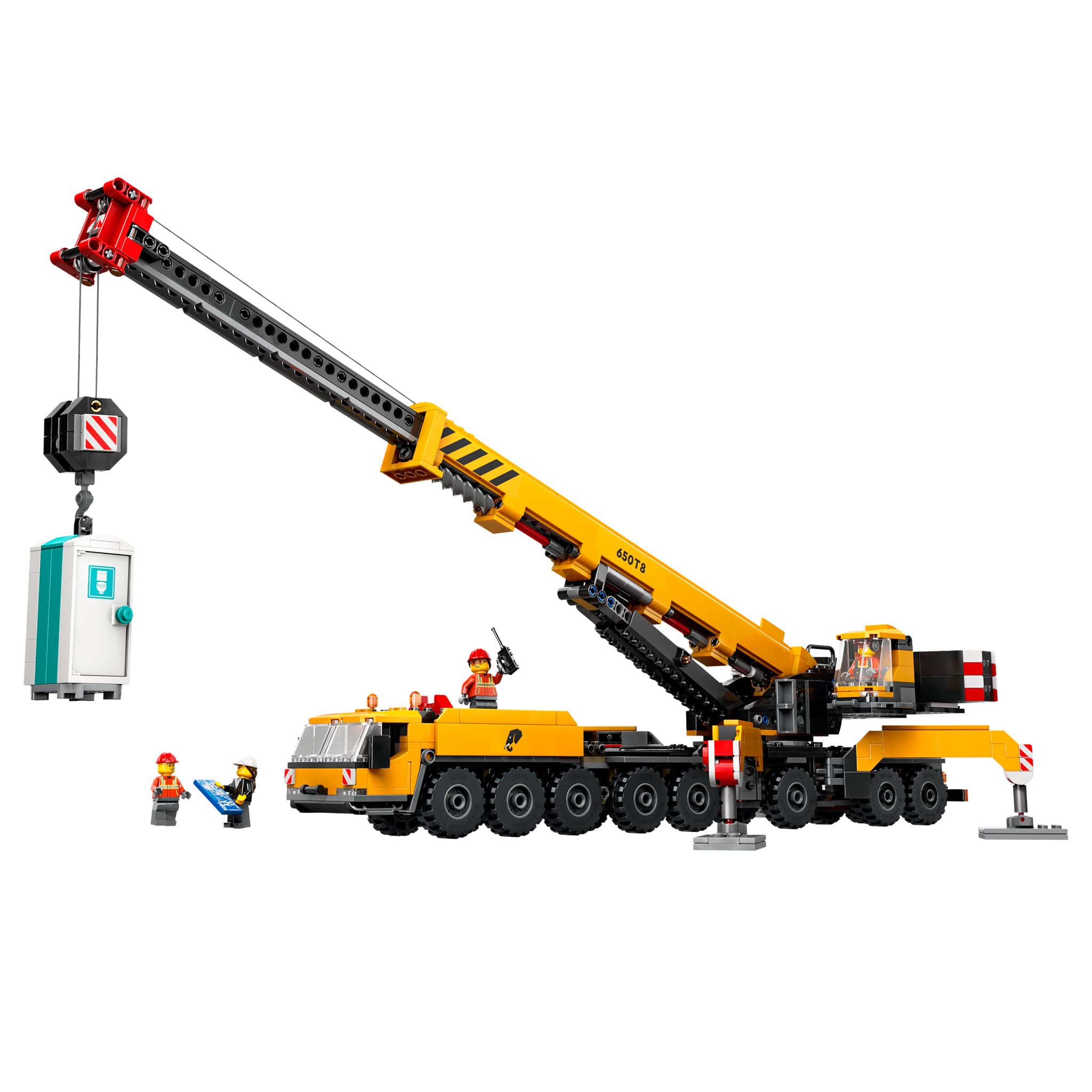 LEGO® City Yellow Mobile Construction Crane, 1,116 Pieces - Image 2