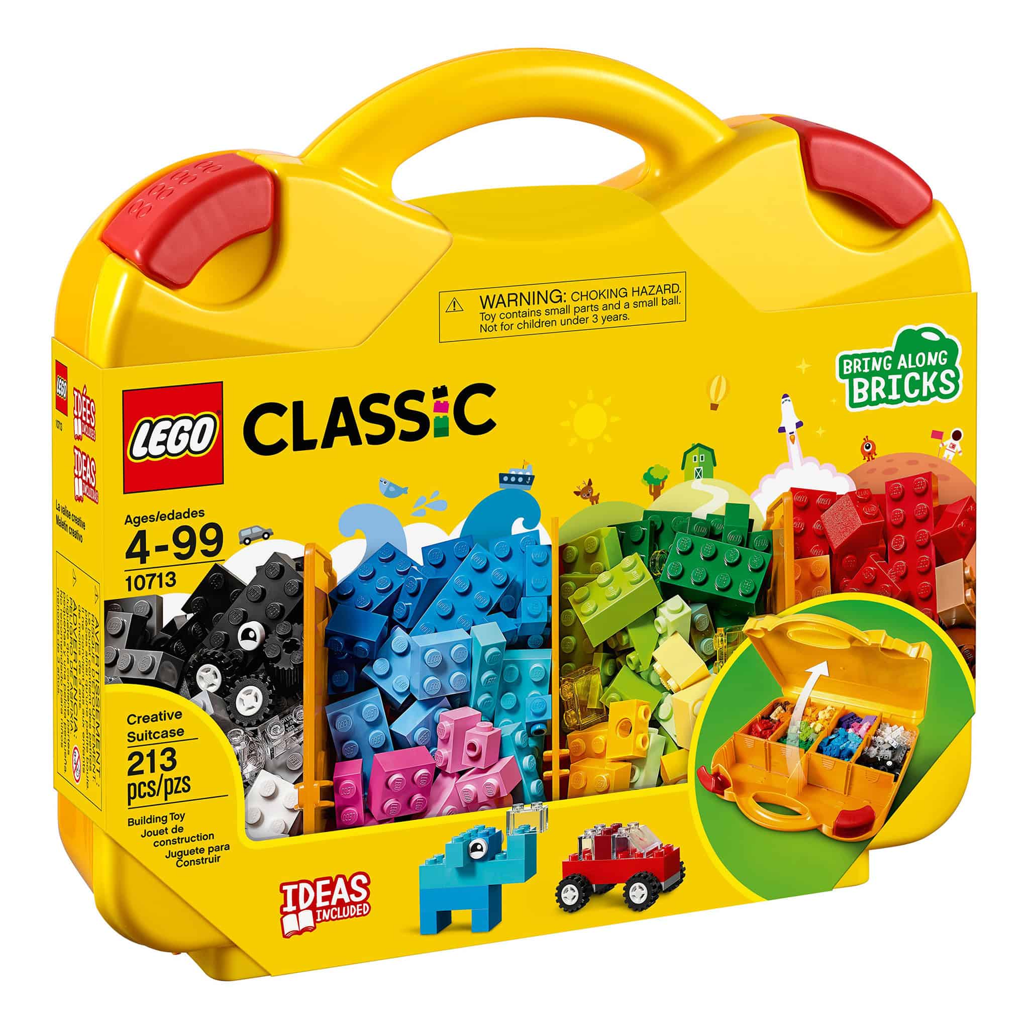 LEGO® Classic Creative Suitcase, 213 Pieces - Image 3
