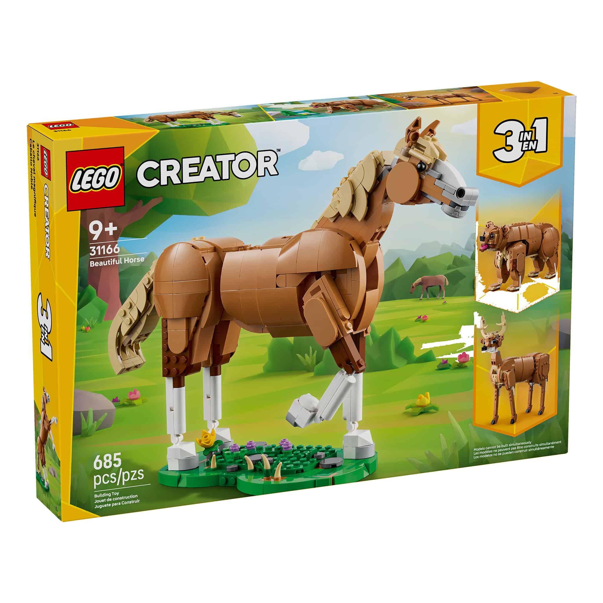 LEGO® Creator 3-in-1 Beautiful Horse, 685 Pieces - Image 3
