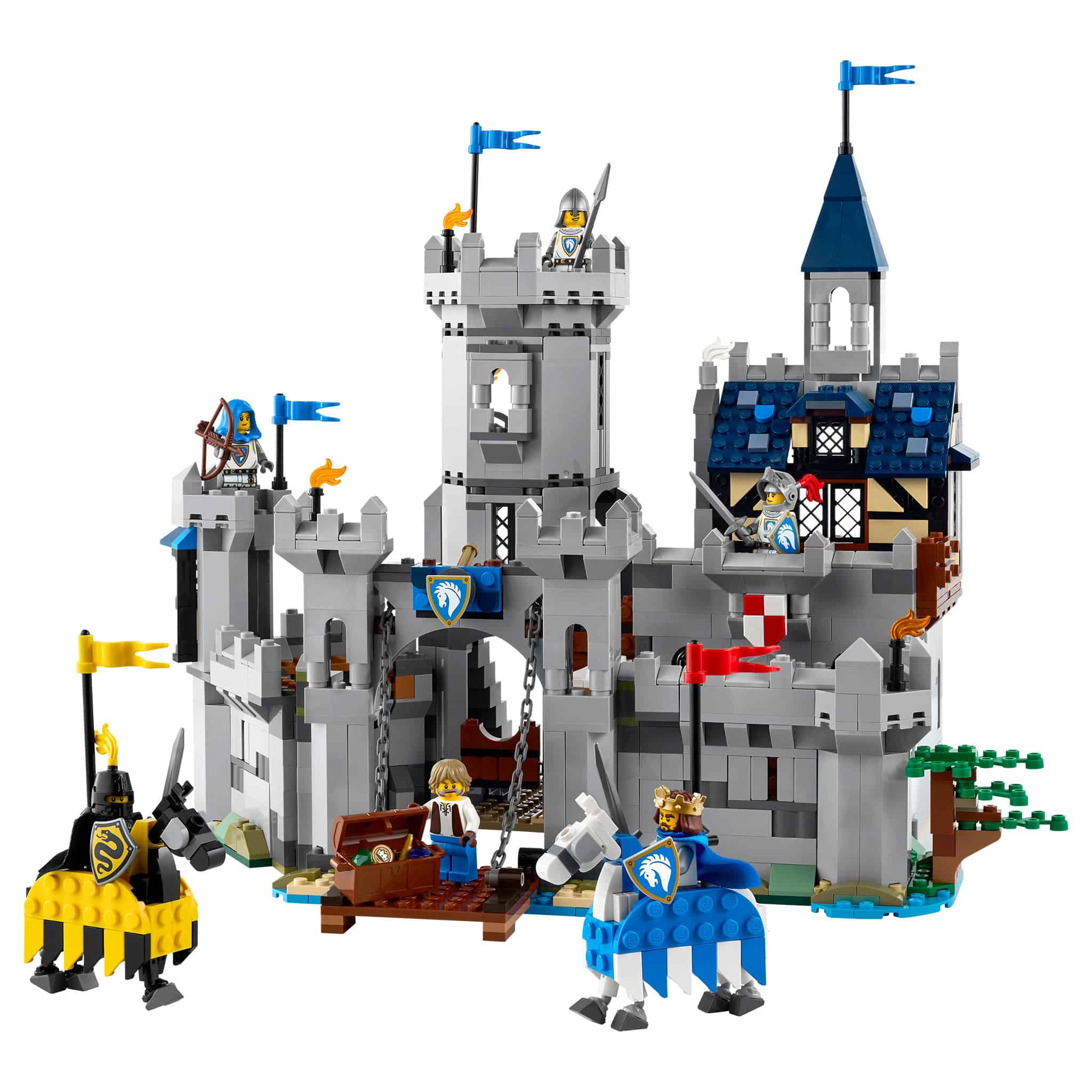 LEGO® Creator 3-in-1 Medieval Horse Knight Castle, 1,371 Pieces - Image 2