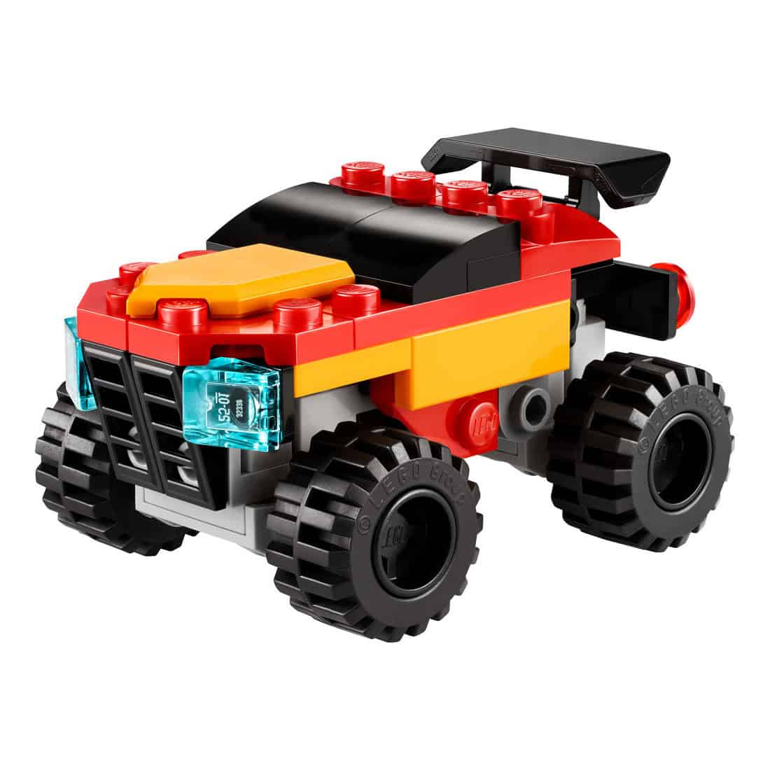 LEGO® Creator 3-in-1 Mini Convertible Monster Truck, 55 Pieces - Image 2