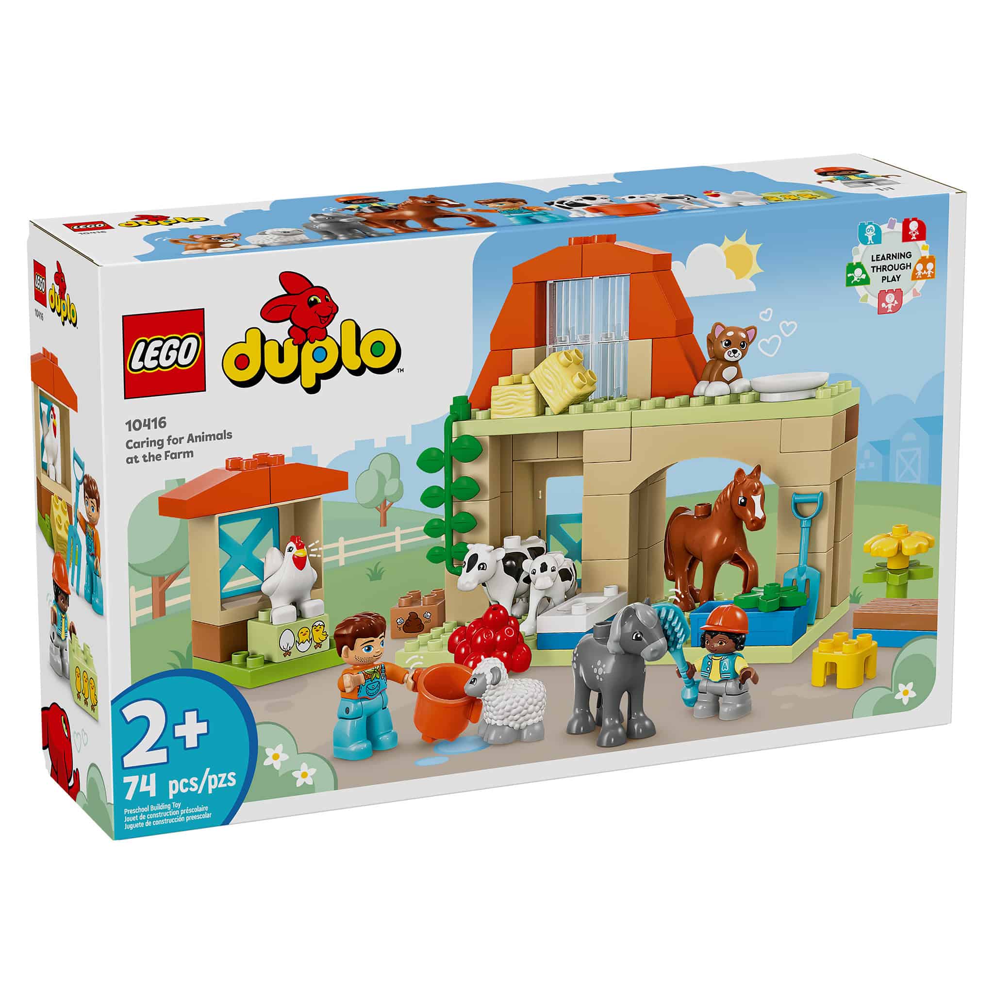 LEGO® DUPLO® Caring for the Animals at the Farm, 74 Pieces - Image 3