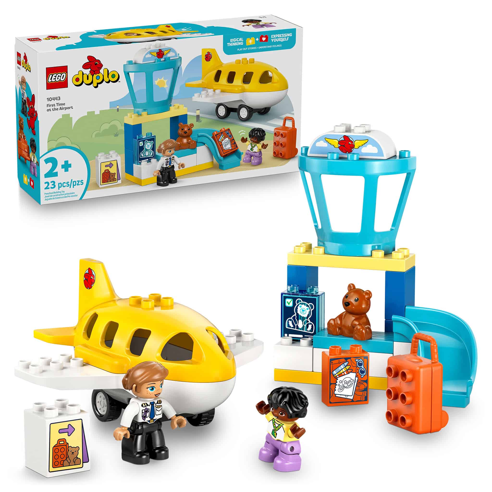 LEGO® DUPLO® First Time at the Airport, 23 Pieces