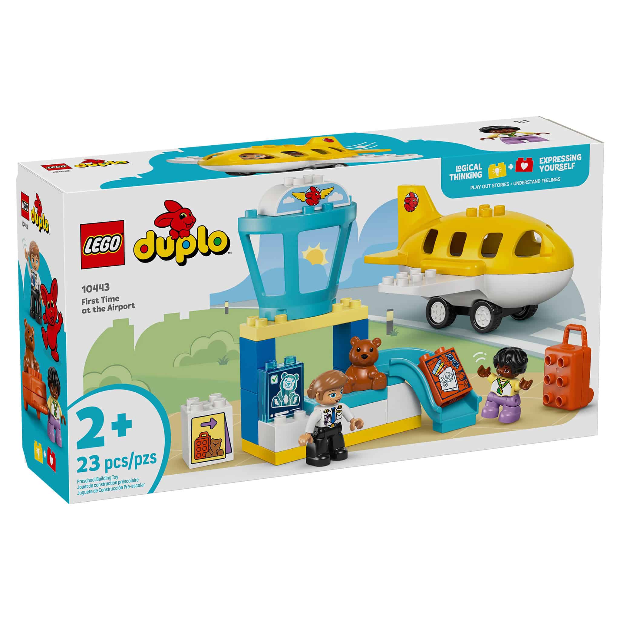 LEGO® DUPLO® First Time at the Airport, 23 Pieces - Image 3
