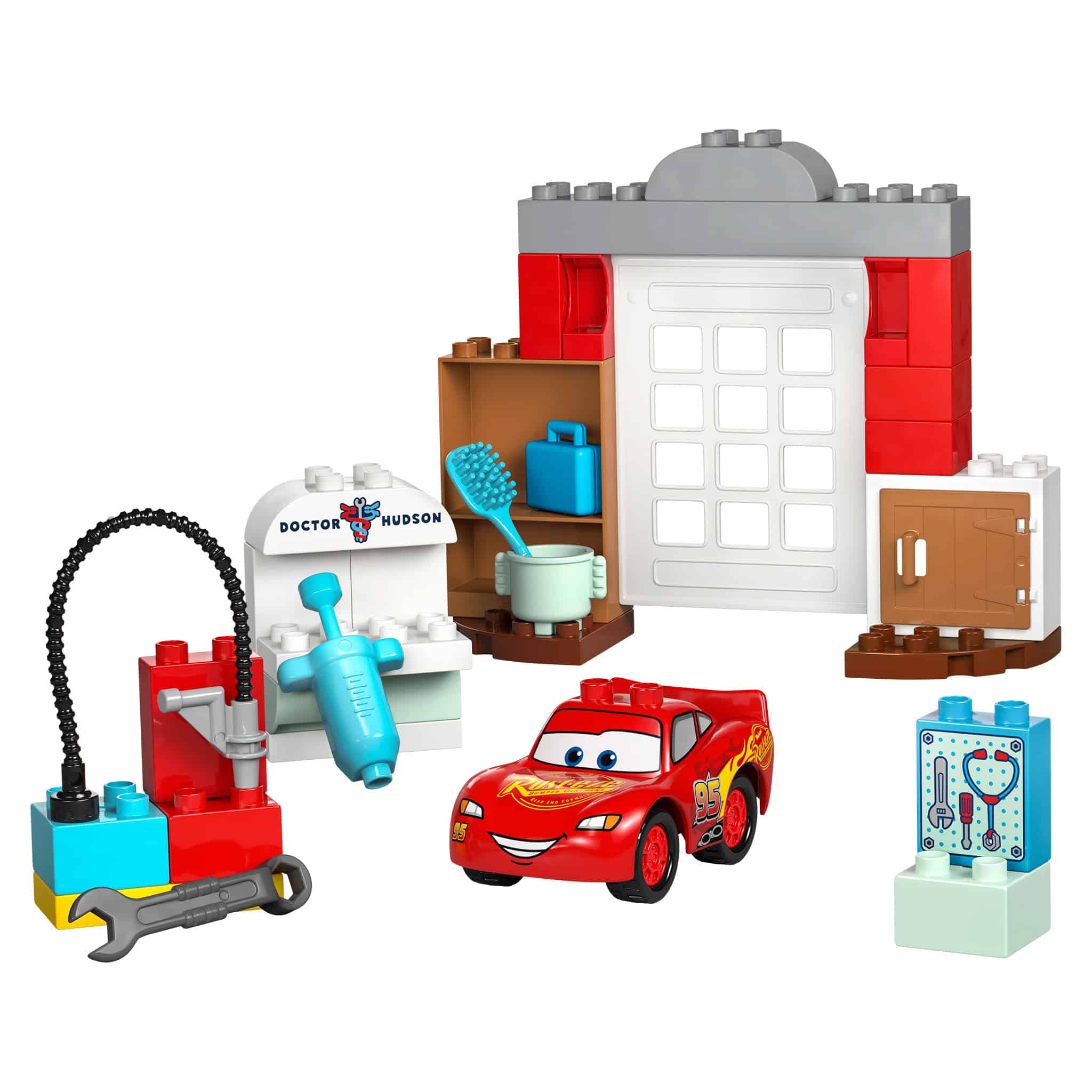 LEGO® DUPLO® Lightning McQueen's Visit to Doc's Garage, 35 Pieces - Image 3