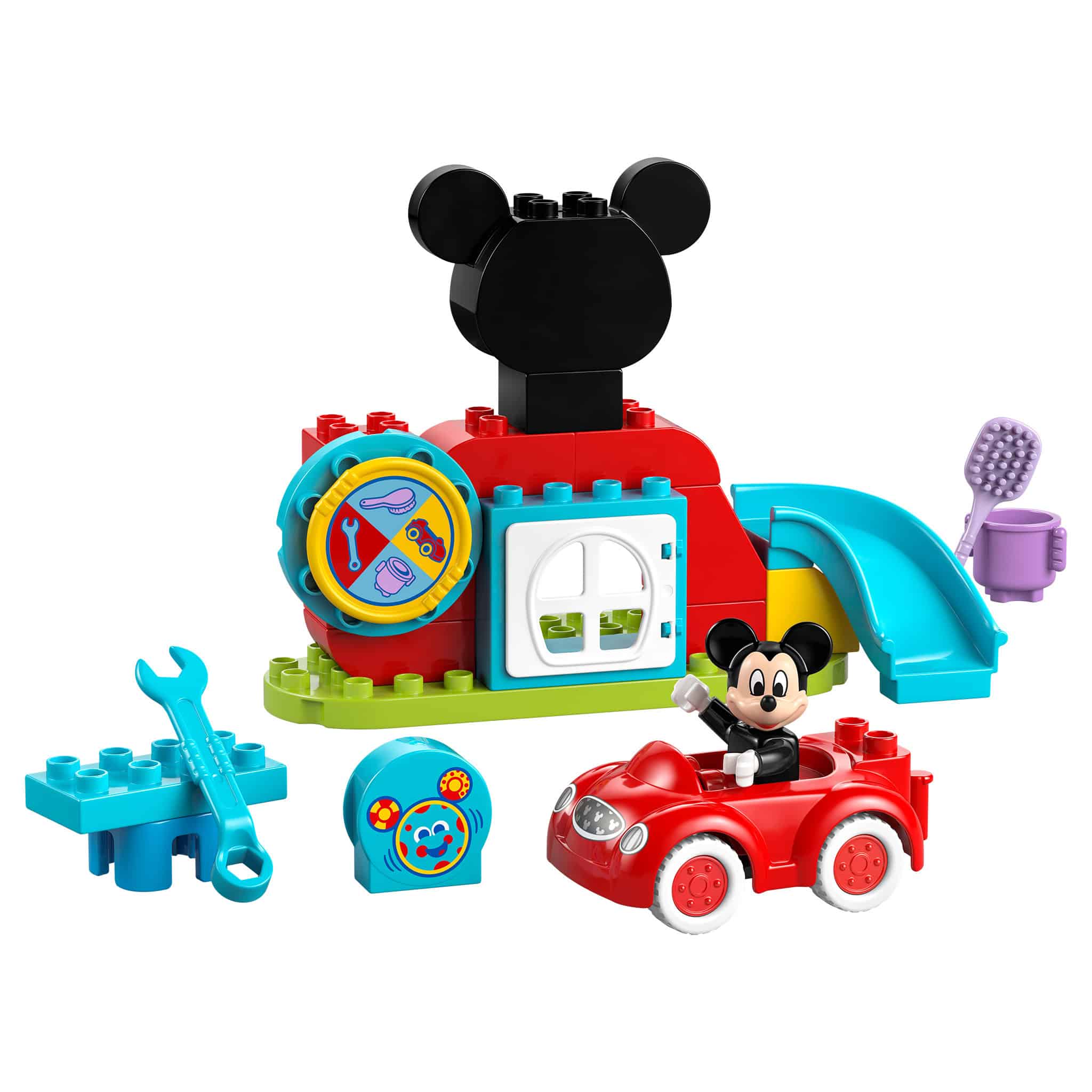 LEGO® DUPLO® Mickey Mouse Clubhouse & Car, 27 Pieces - Image 2