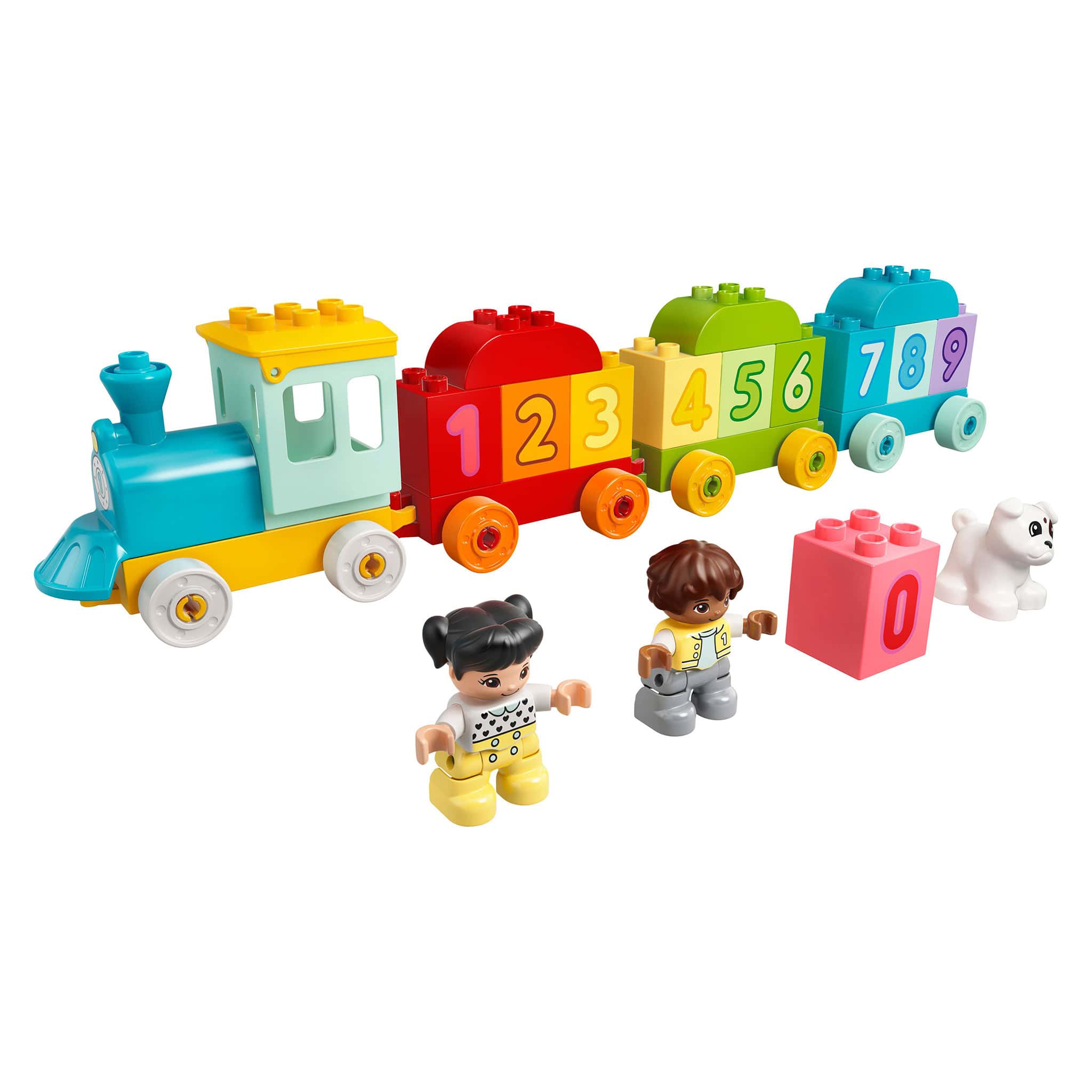 LEGO® DUPLO® Number Train with Minifigures – Learn to Count, 23 Pieces - Image 2