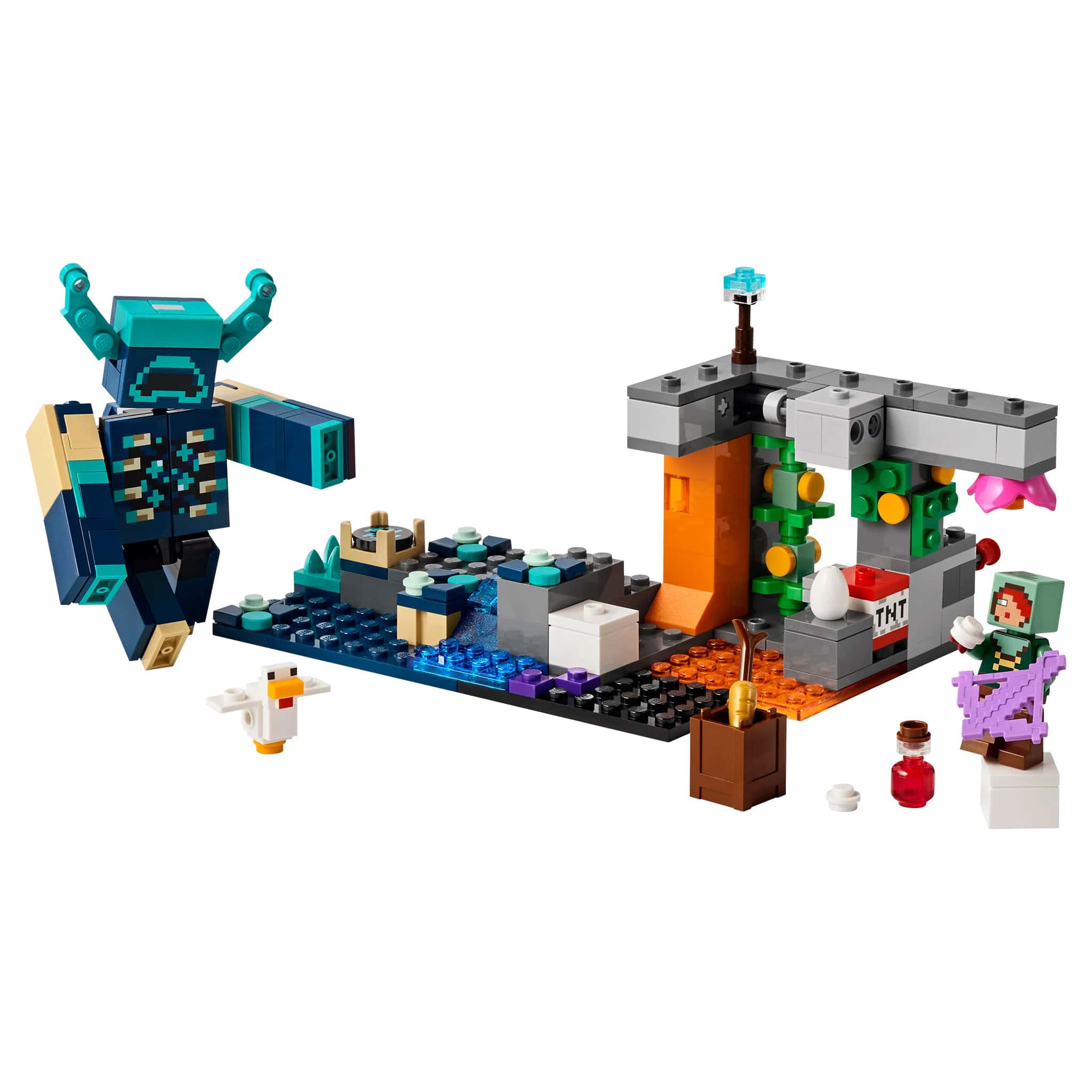 LEGO® Minecraft® The Warden Encounter, 238 Pieces - Image 2