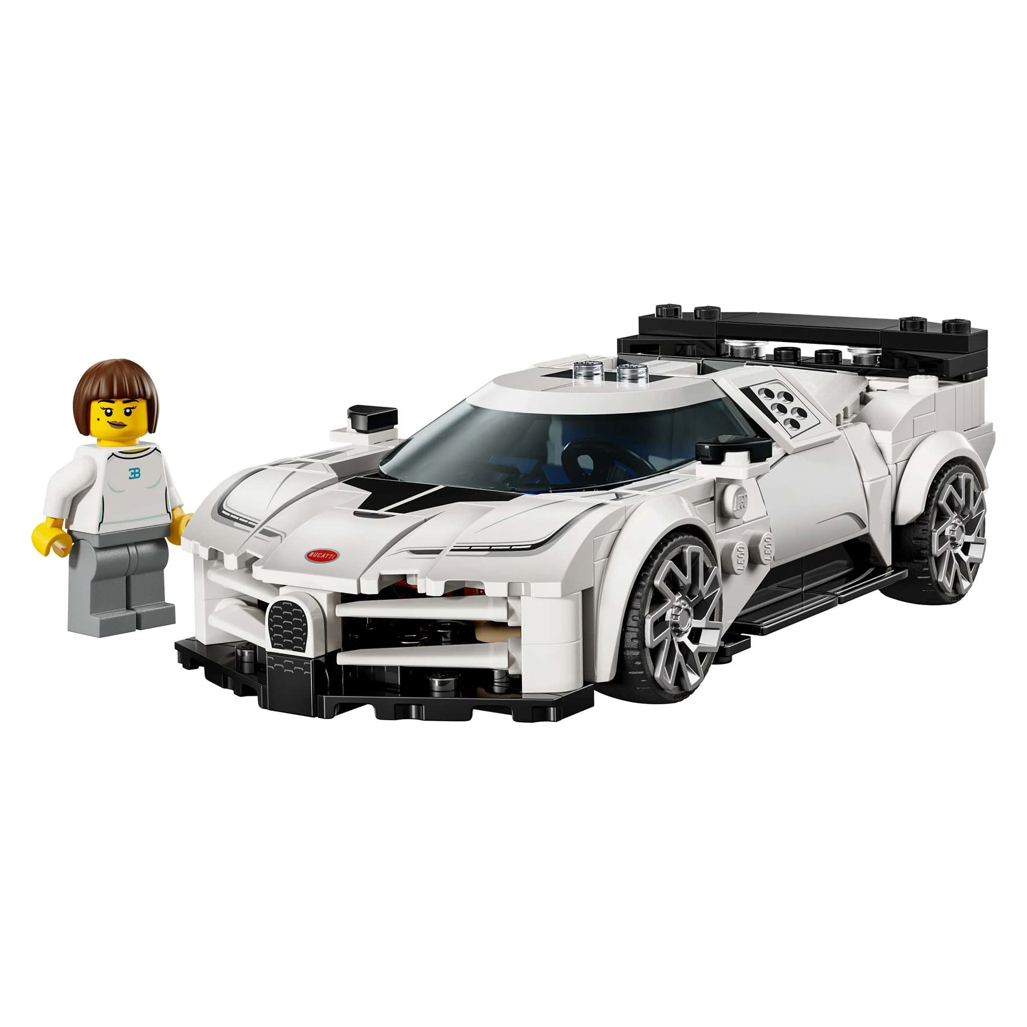 LEGO® Speed Champions Bugatti Centodieci Hyper Sports Car, 291 Pieces - Image 2