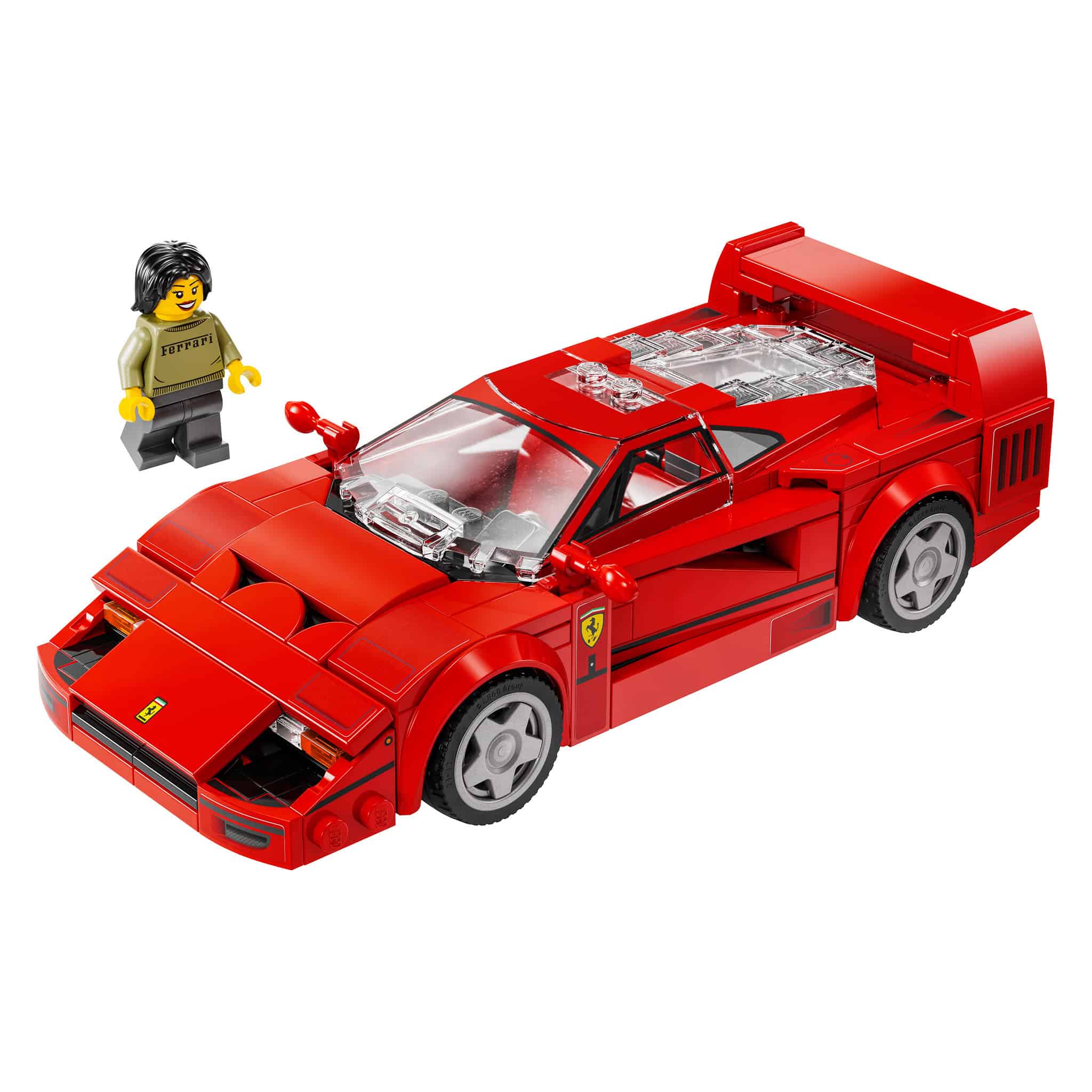 LEGO® Speed Champions Ferrari F40 Supercar, 318 Pieces - Image 2