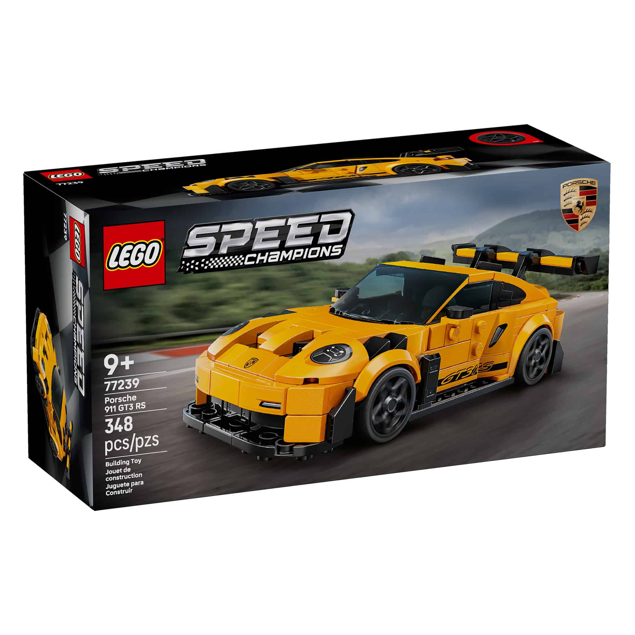 LEGO® Speed Champions Porche 911 GT3 RS Super Car, 348 Pieces - Image 3