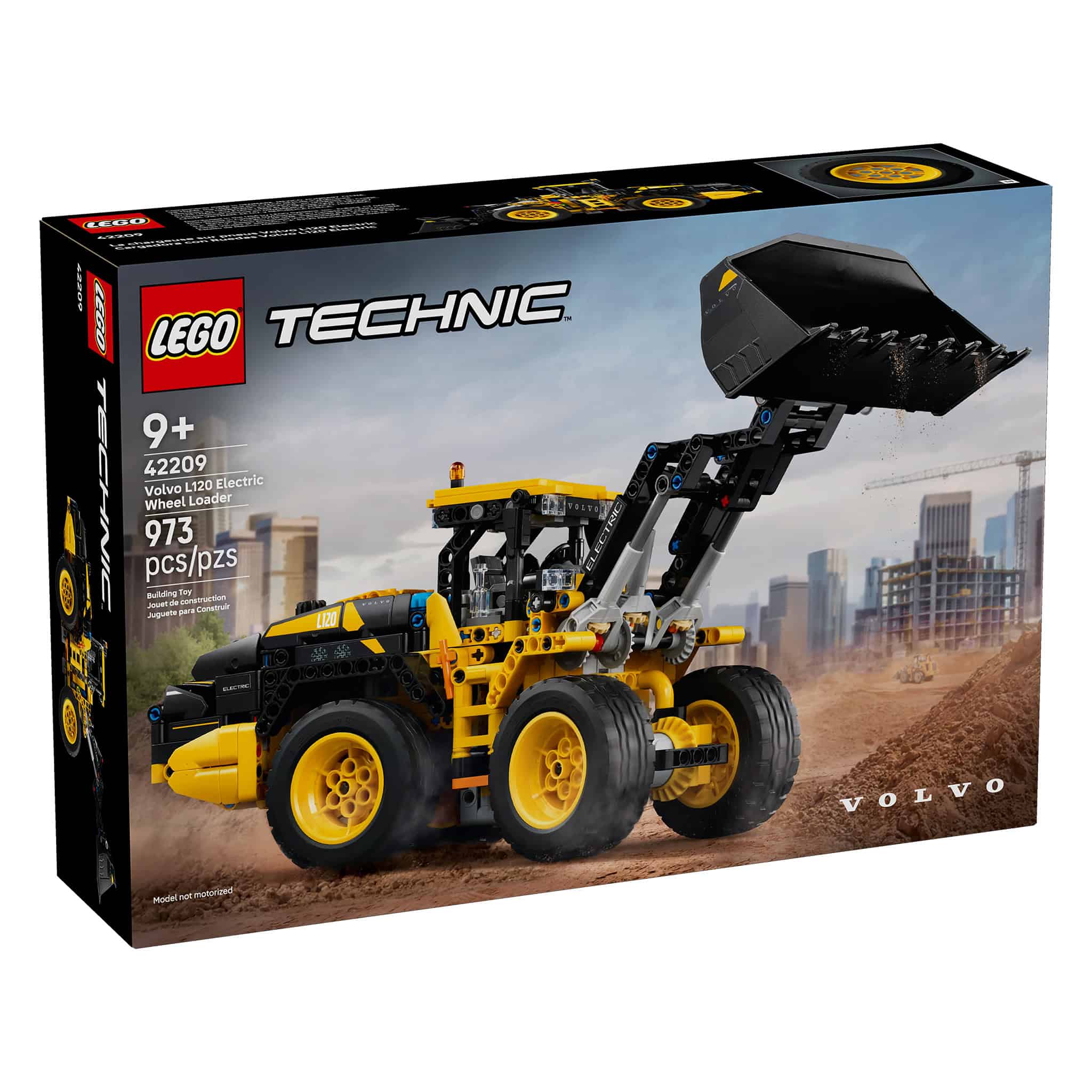 LEGO® Technic™ Volvo L120 Electric Loader, 973 Pieces - Image 3