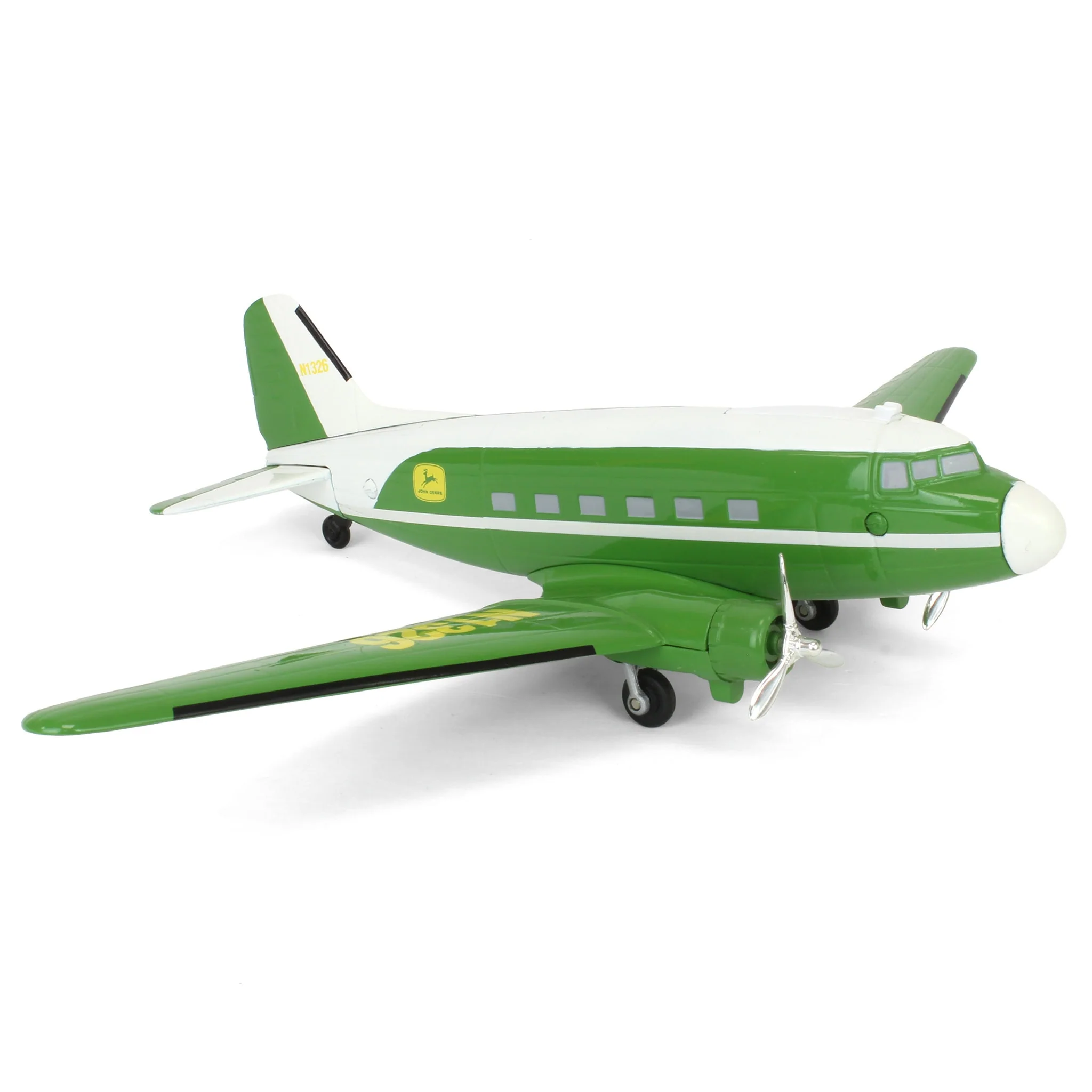1994 John Deere DC-3 Airplane Bank, Limited Edition by SpecCast - Image 3