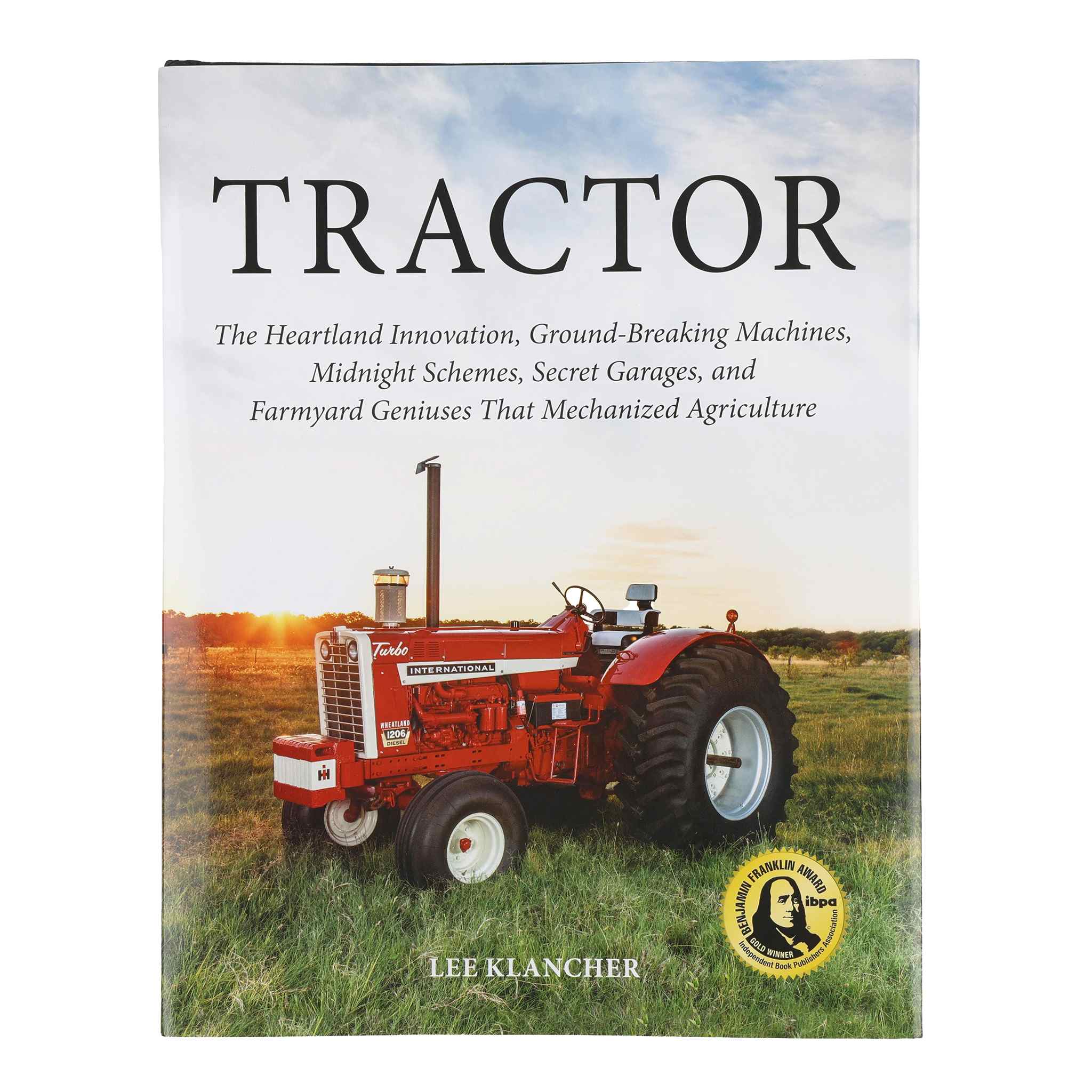 Limited Edition Red Cover Tractor Book by Lee Klancher