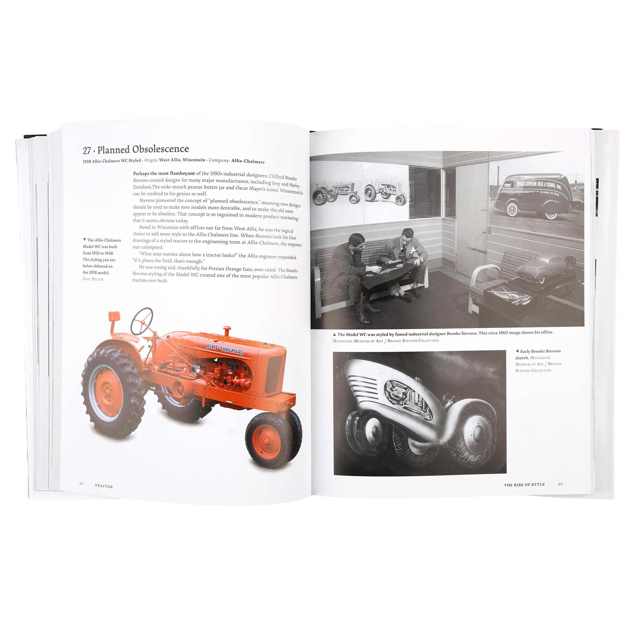 Limited Edition Red Cover Tractor Book by Lee Klancher - Image 4