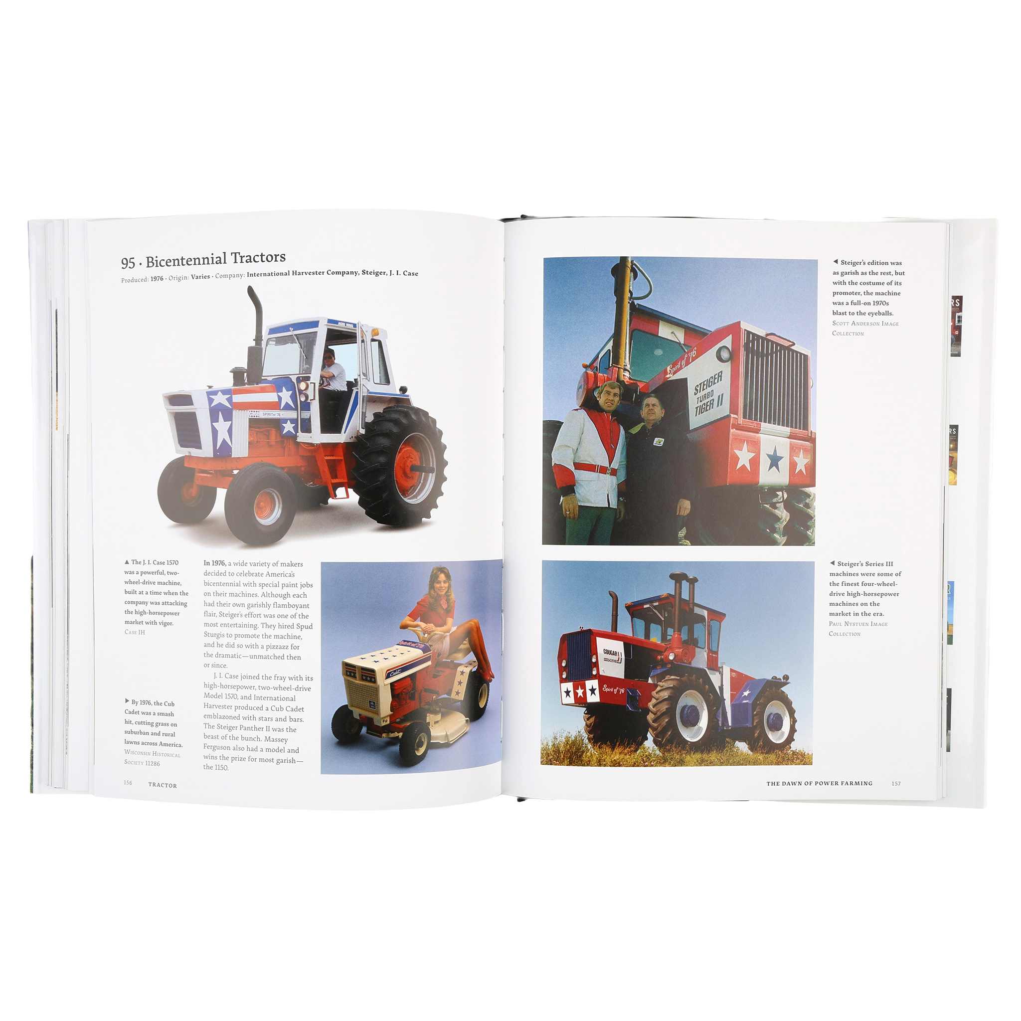 Limited Edition Red Cover Tractor Book by Lee Klancher - Image 7