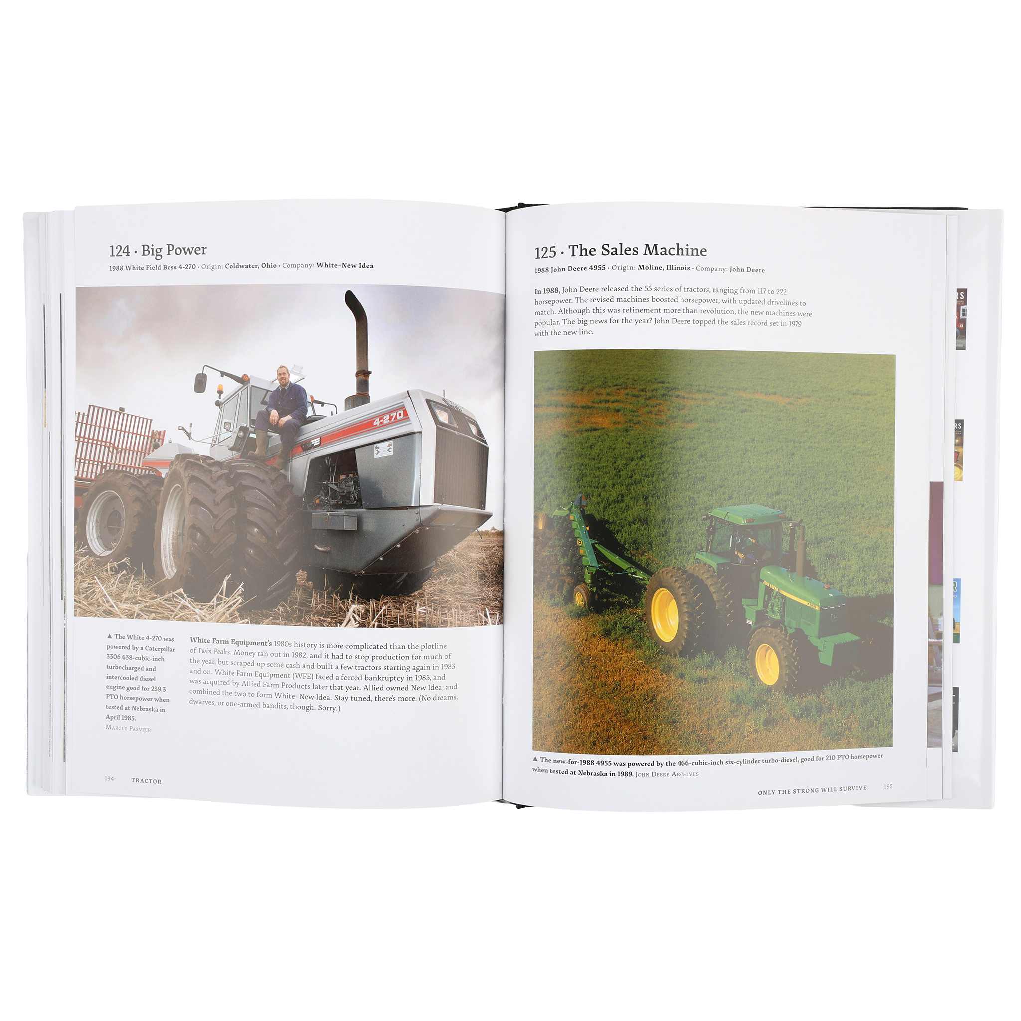 Limited Edition Red Cover Tractor Book by Lee Klancher - Image 9