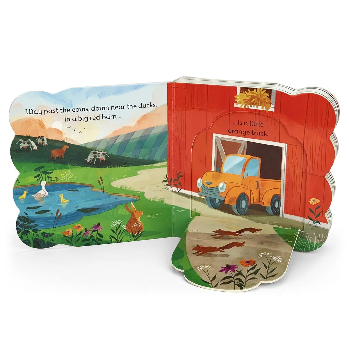 Little Orange Truck Lift-a-Flap Board Book - Image 3