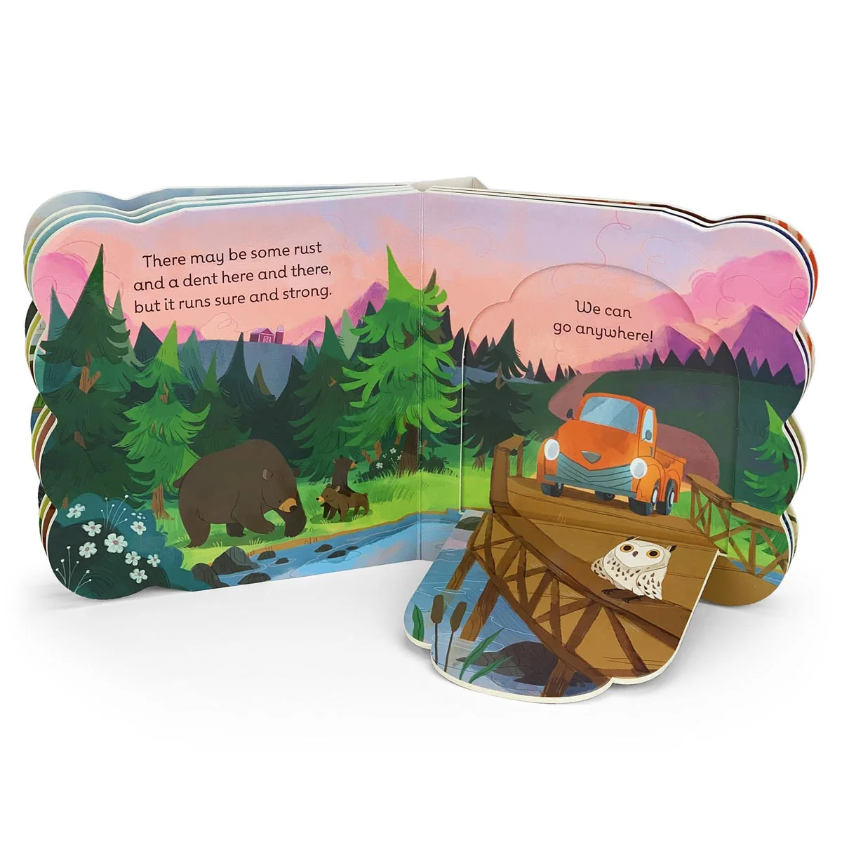 Little Orange Truck Lift-a-Flap Board Book - Image 5