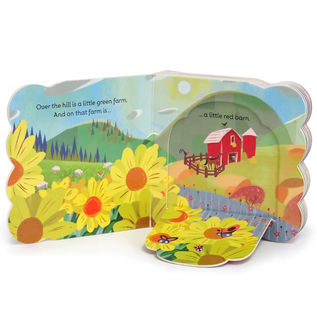 Little Red Barn Lift-a-Flap Board Book - Image 2