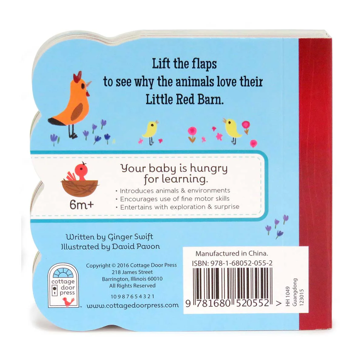 Little Red Barn Lift-a-Flap Board Book - Image 3