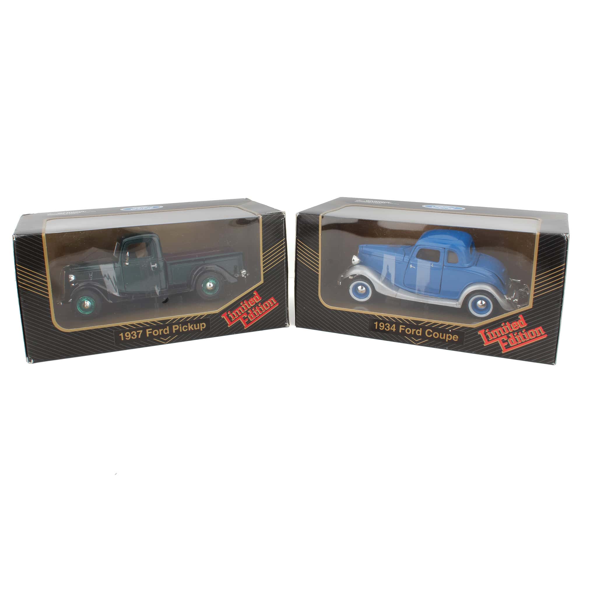 Lot of (1) 1/24 1937 Ford Pickup and (1) 1/24 1934 Ford Coupe by RBI Toys Inc. - Image 2