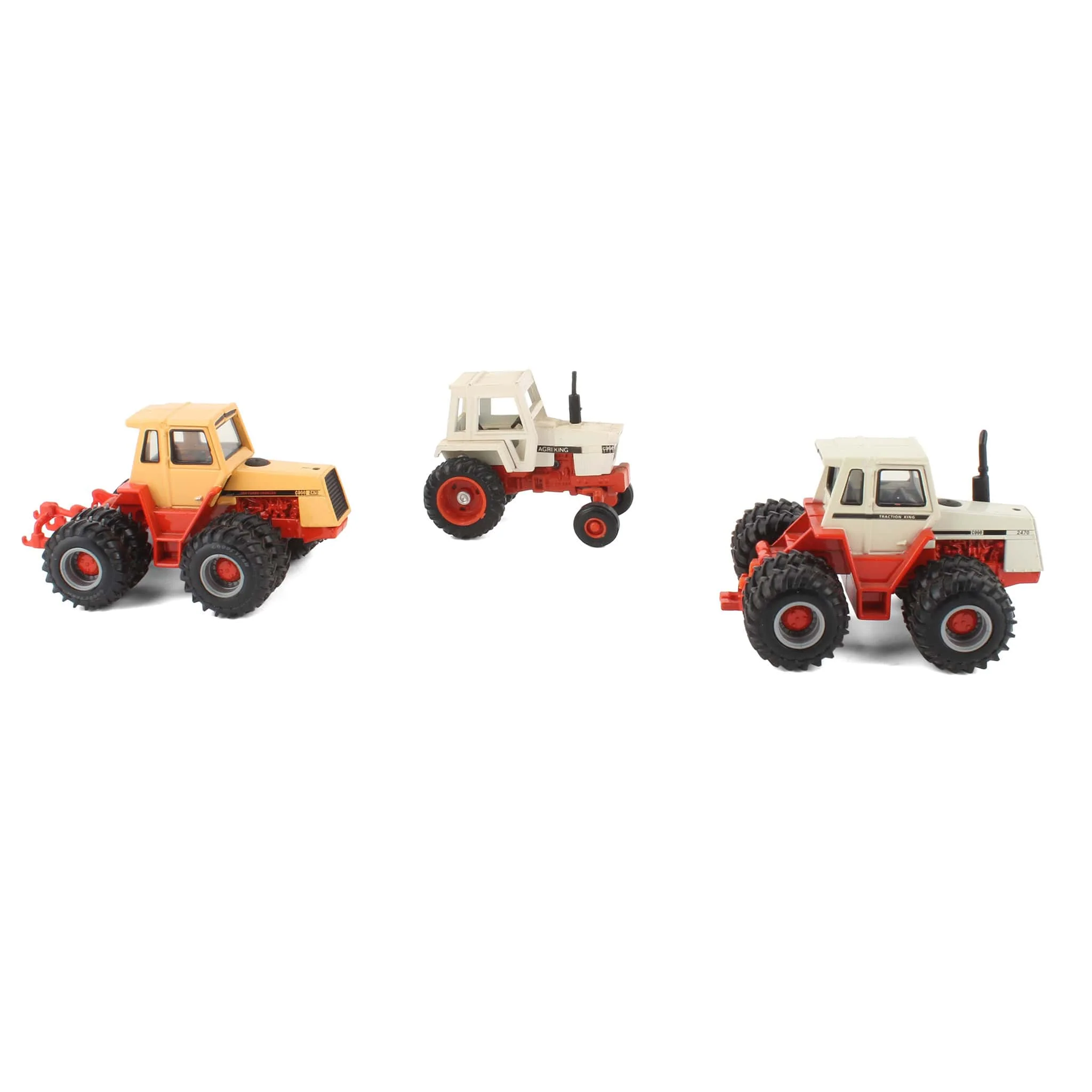 Lot of (1) 1/64 Case AgriKing Tractor and (2) Case Tractors with Duals by ERTL - Image 2