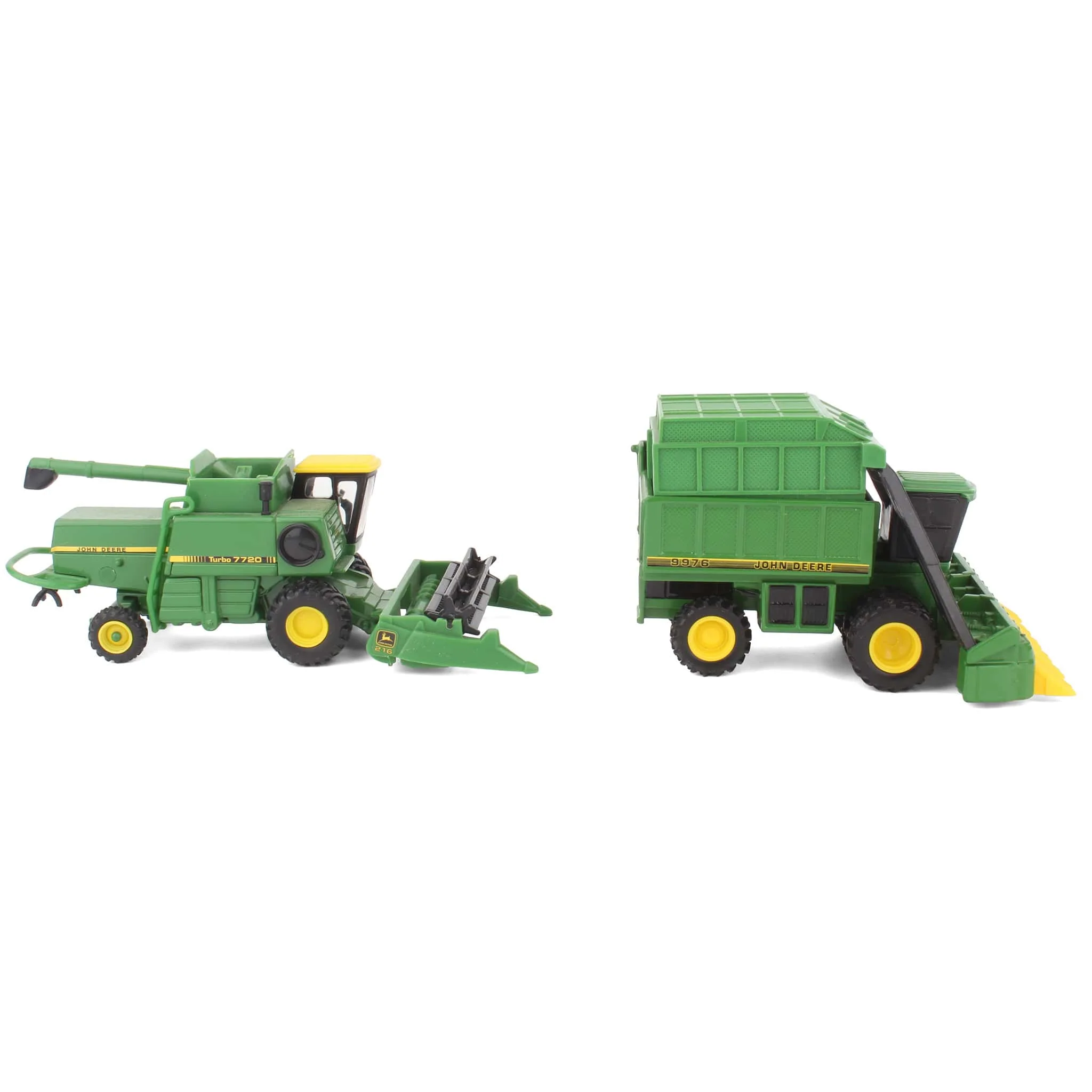 Lot of (1) 1/64 John Deere Cotton Picker and (1) 1/64 John Deere Combine by ERTL - Image 2