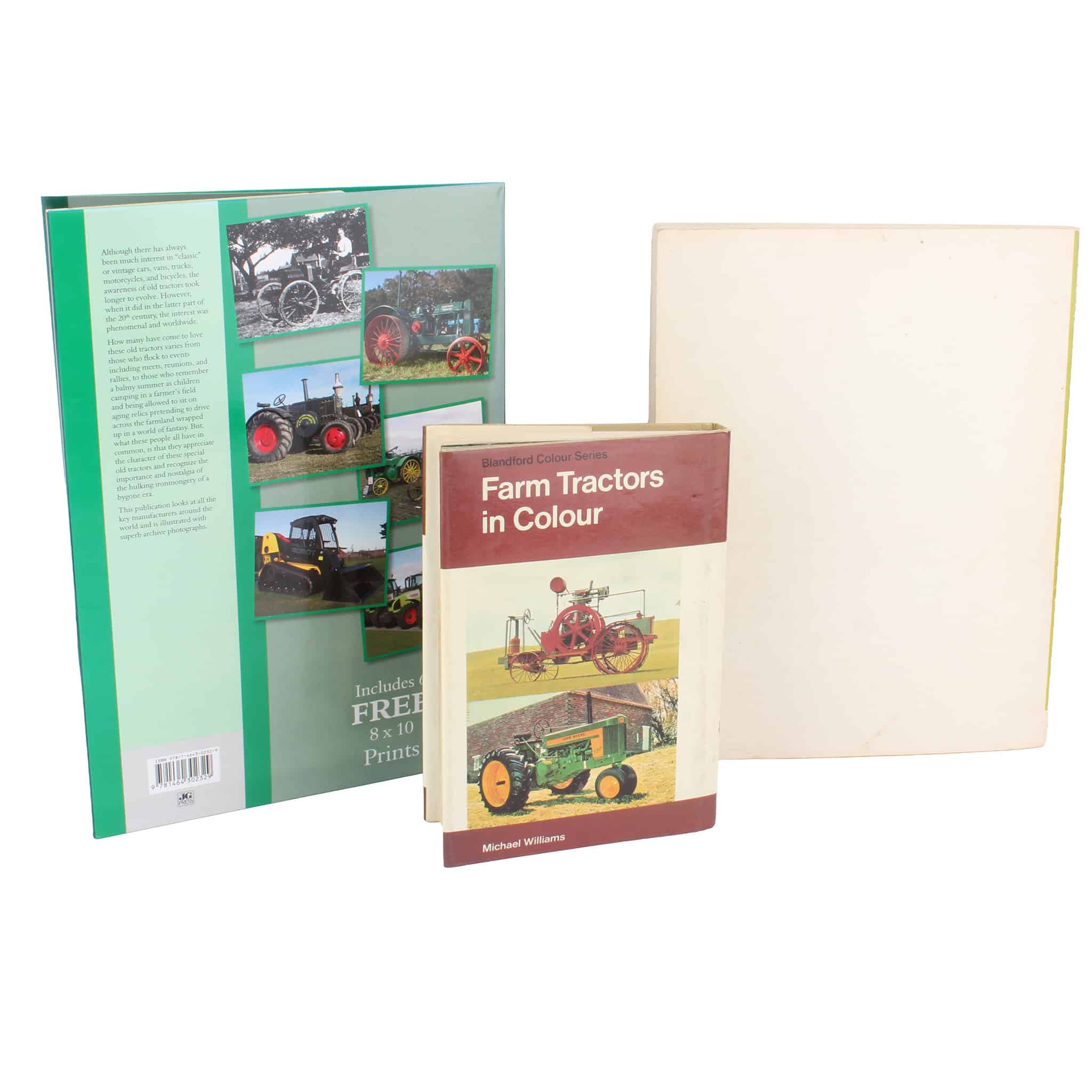 Lot of (1) Farm Tractor in Colour Hardcover Book, (1) Farm Tractors Softcover Book, and (1) Tractors Kit - Image 2