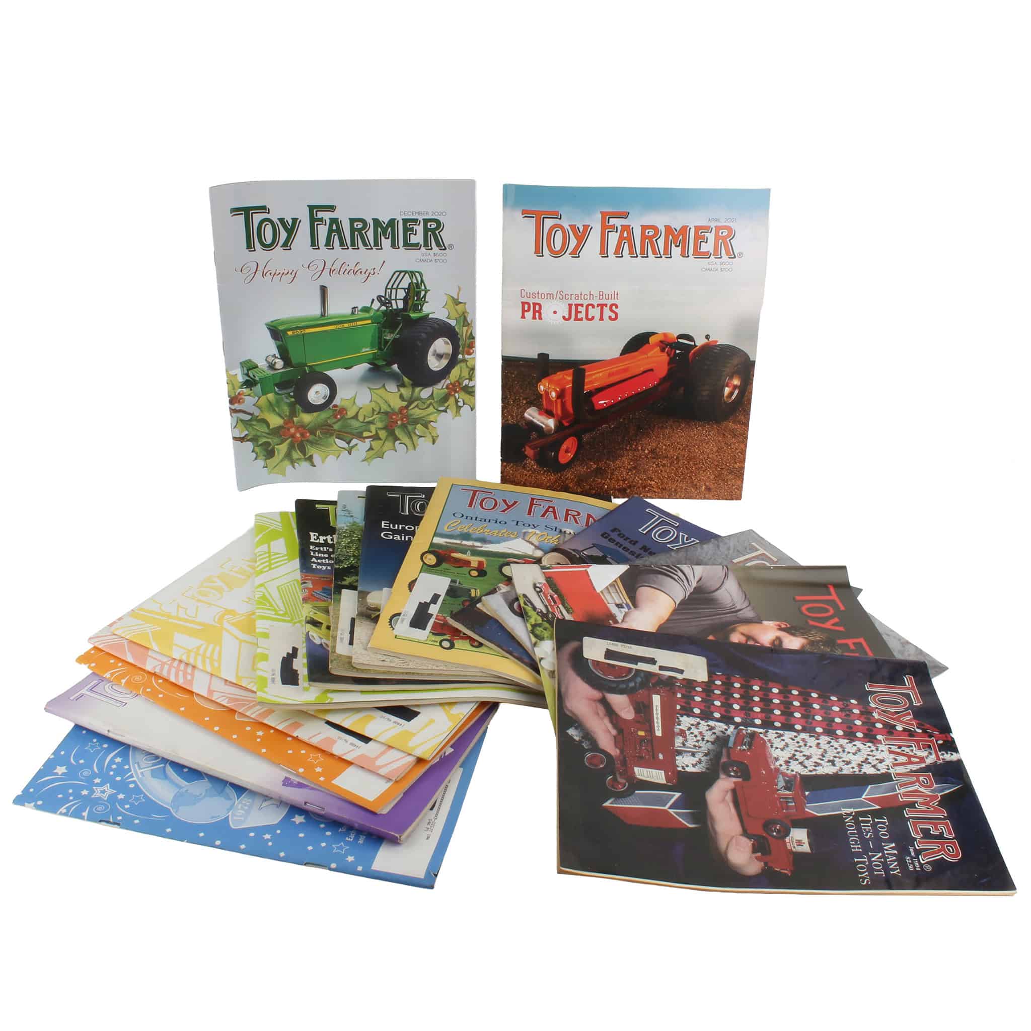 Lot of (16) Toy Farmer Issues Dated June 1994 to April 2021