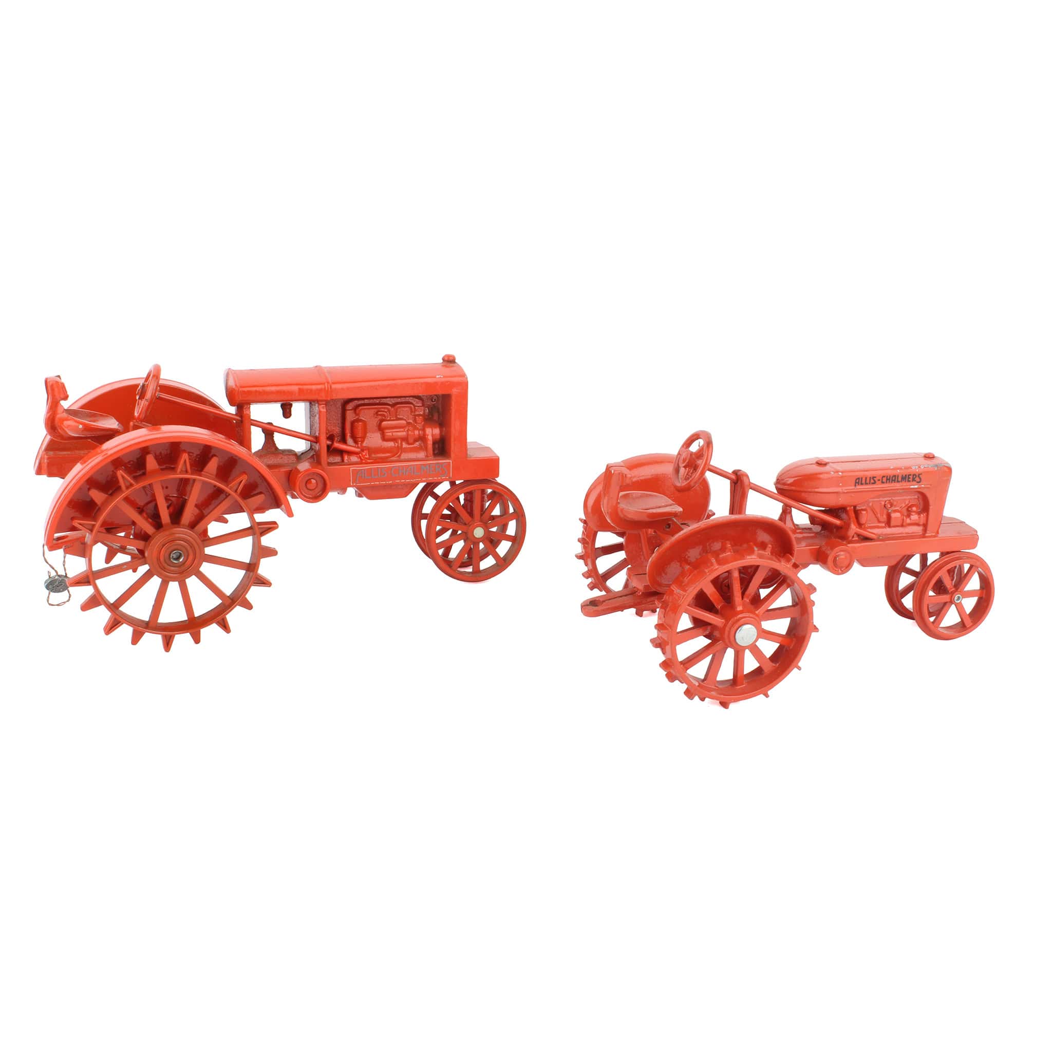 Lot of (2) 1/16 Allis Chalmers Tractors on Steel Wheels - Image 3