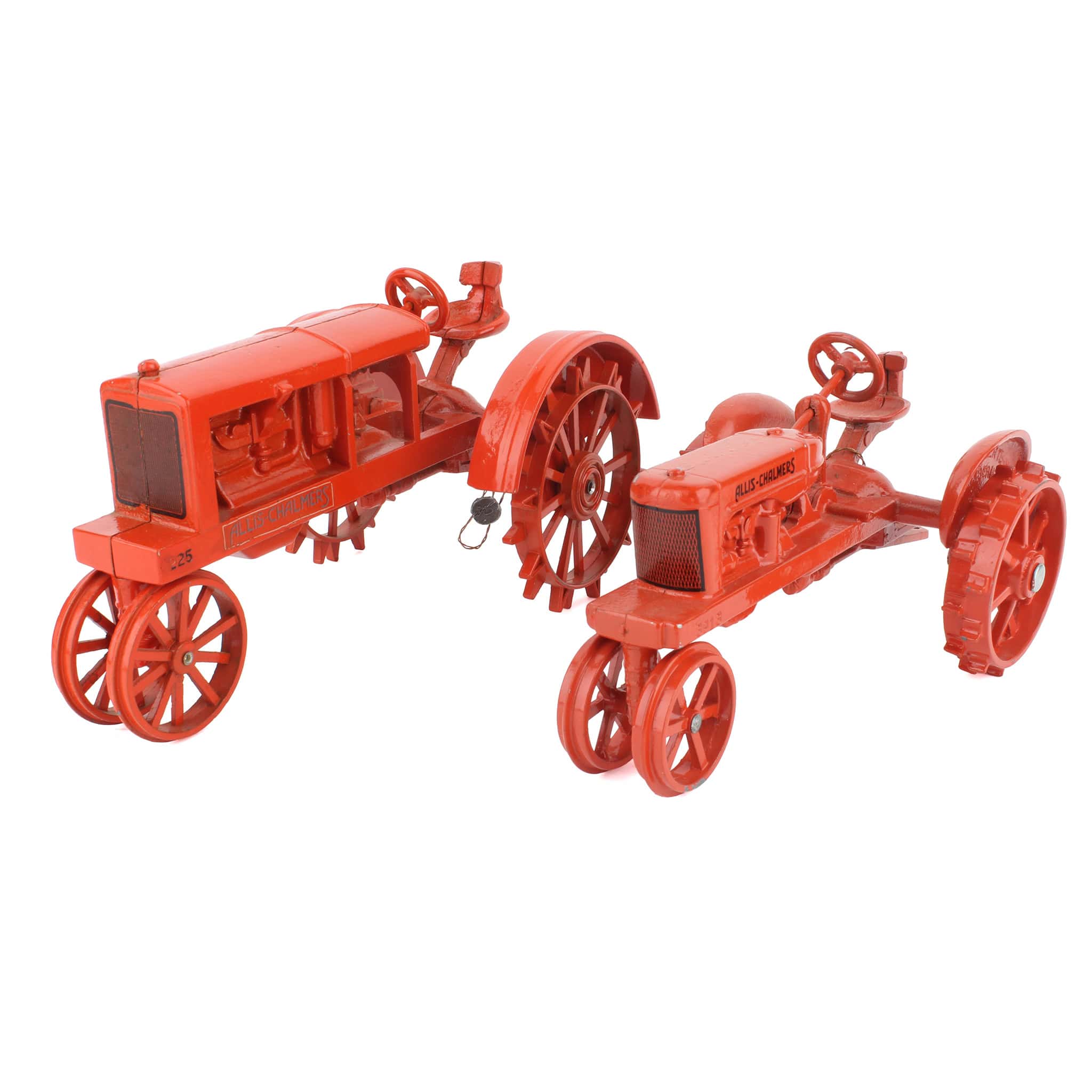 Lot of (2) 1/16 Allis Chalmers Tractors on Steel Wheels - Image 4