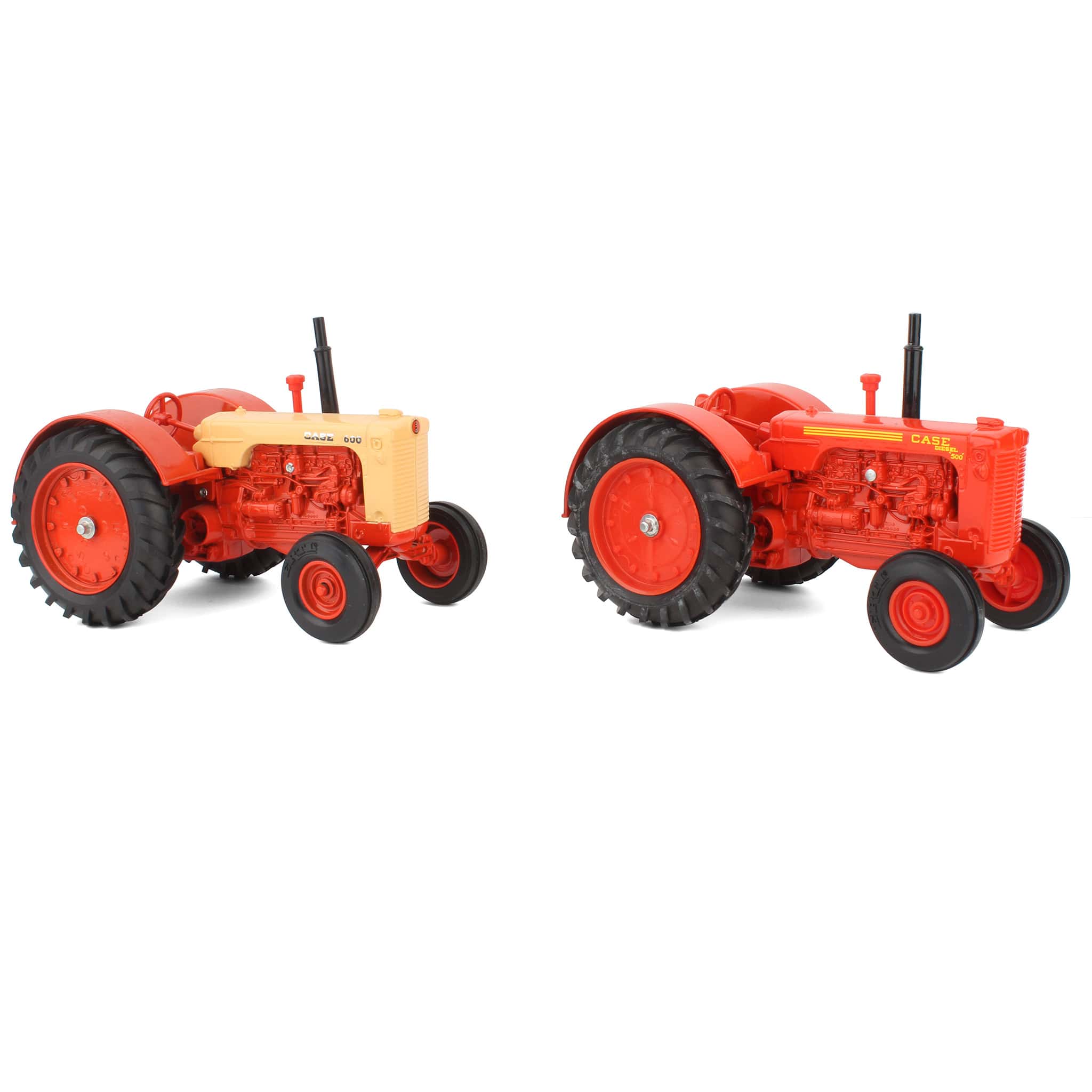Lot of (2) 1/16 Case Tractors with Rounded Fenders by ERTL - Image 2