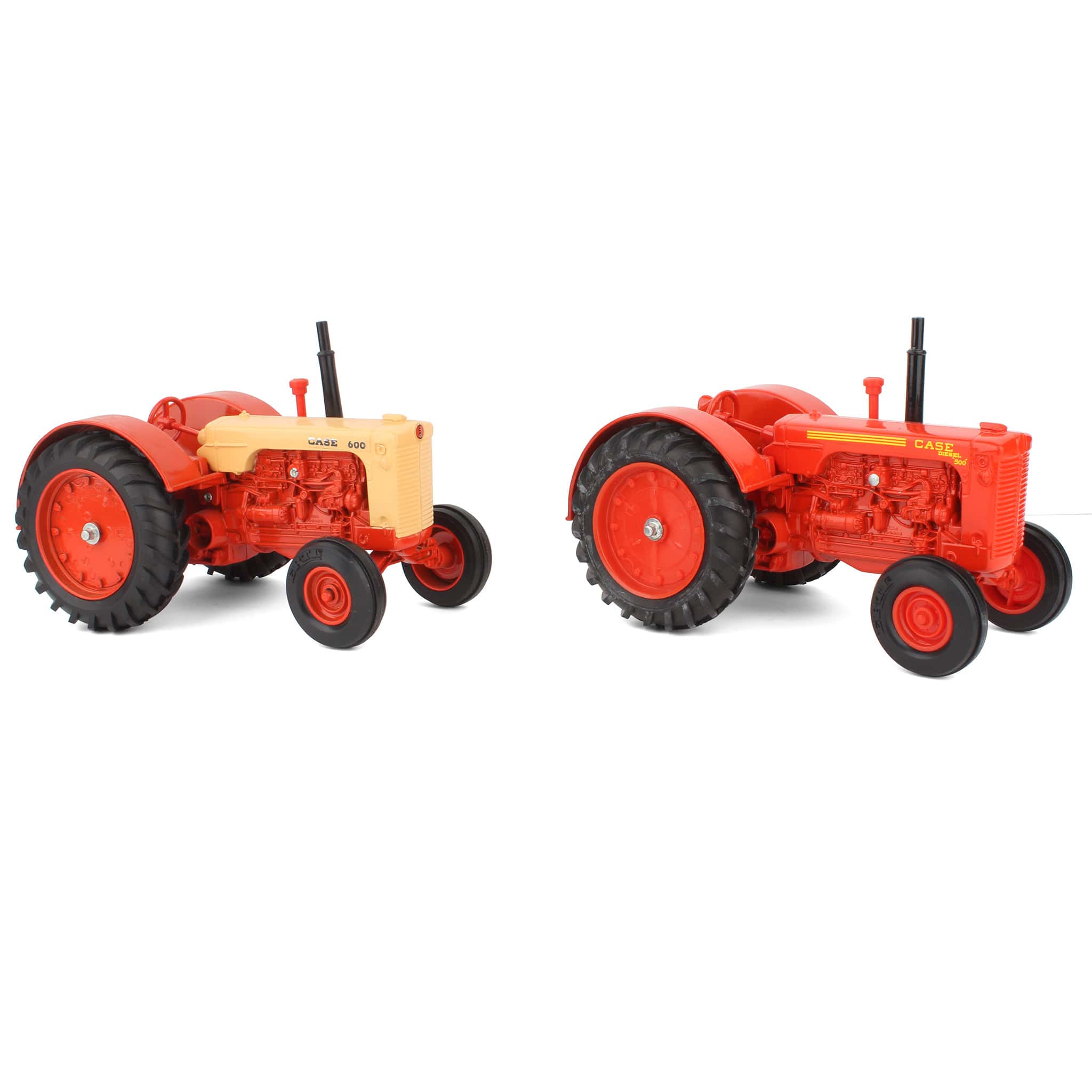 Lot of (2) 1/16 Case Tractors with Rounded Fenders by ERTL - Image 3