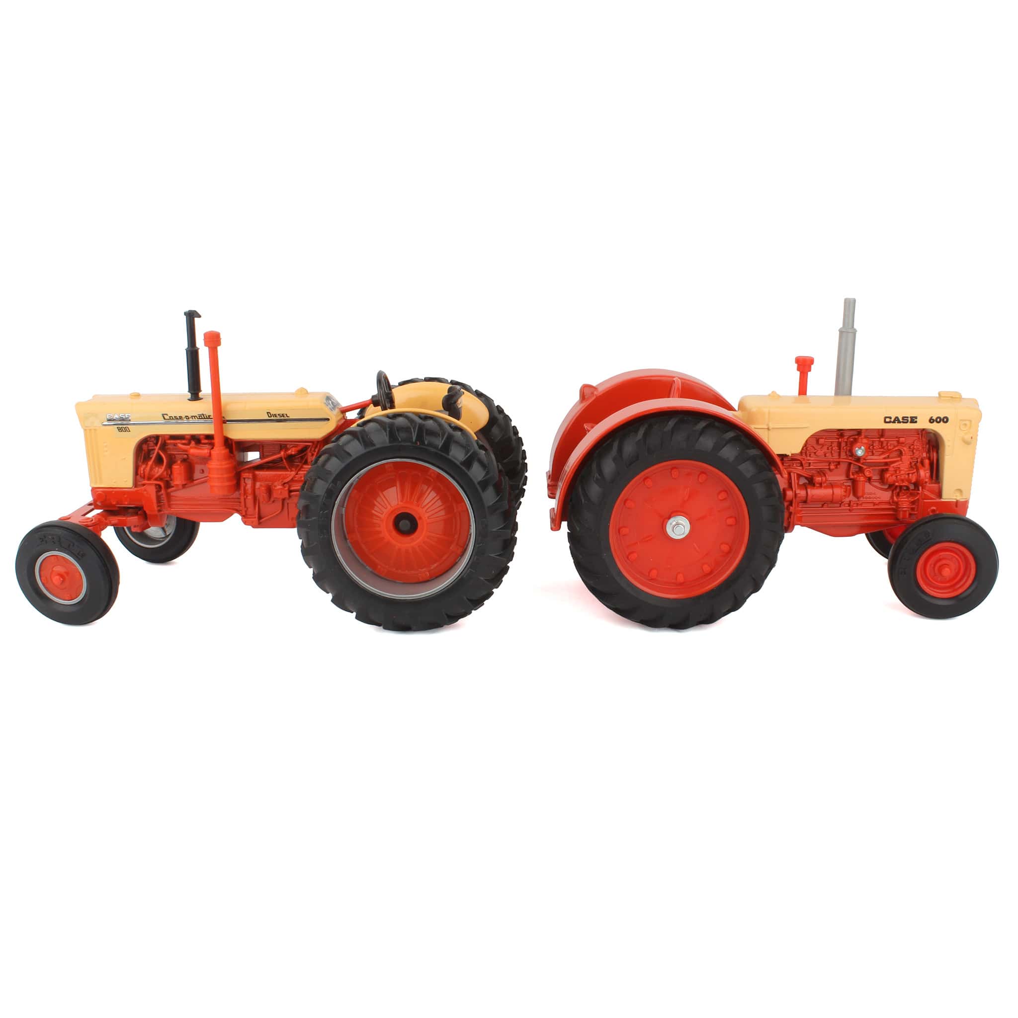 Lot of (2) 1/16 Case Tractors with Rubber Tires by ERTL - Image 2