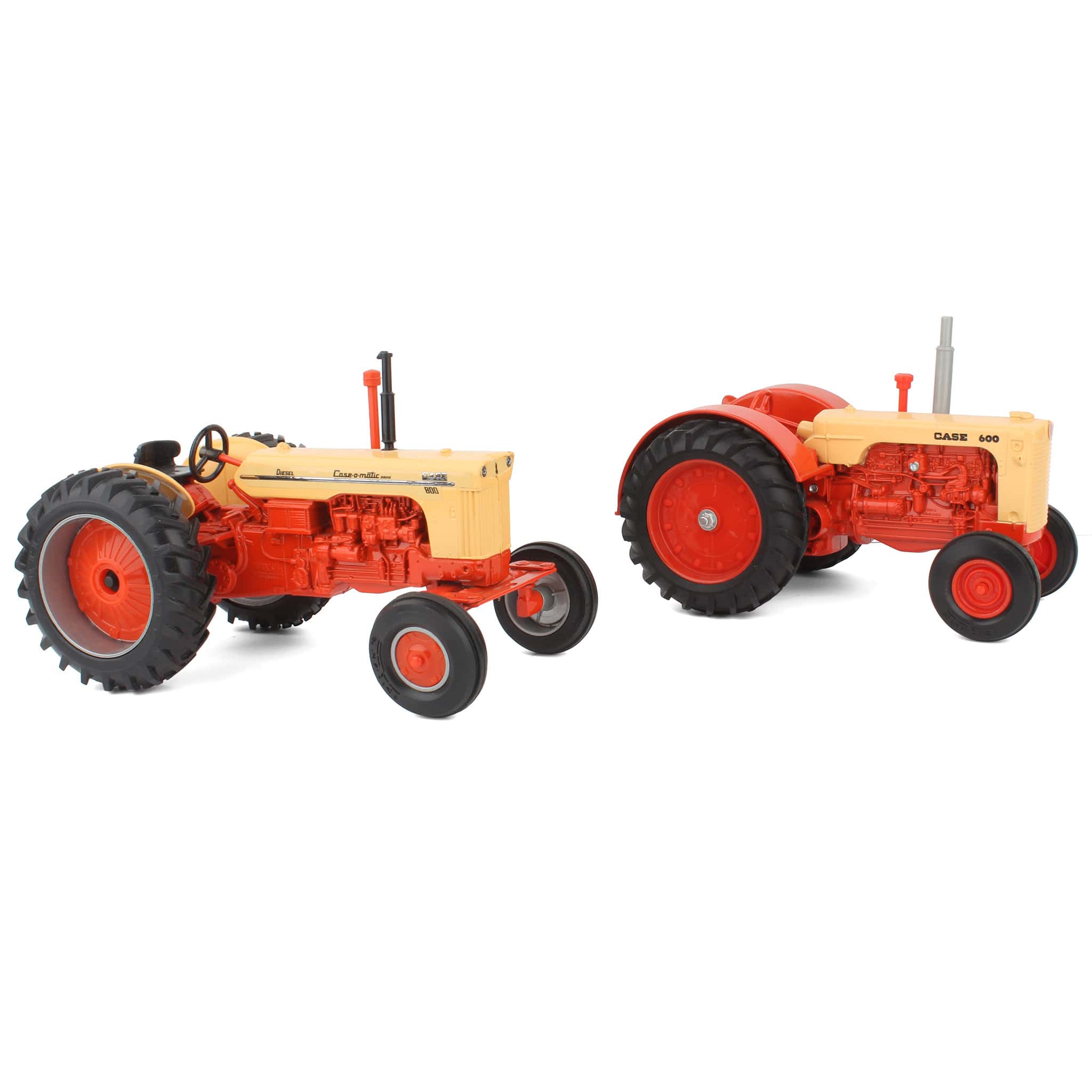 Lot of (2) 1/16 Case Tractors with Rubber Tires by ERTL - Image 4