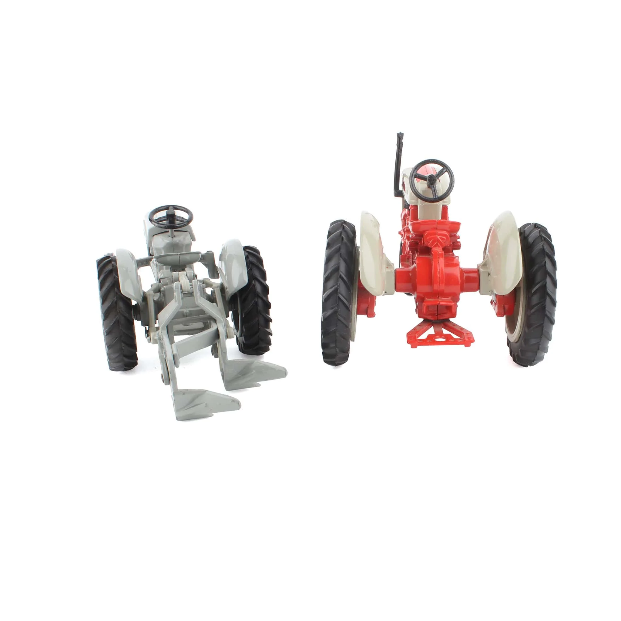 Lot of (2) 1/16 Ford Tractors and (1) Attached Implement by ERTL - Image 3