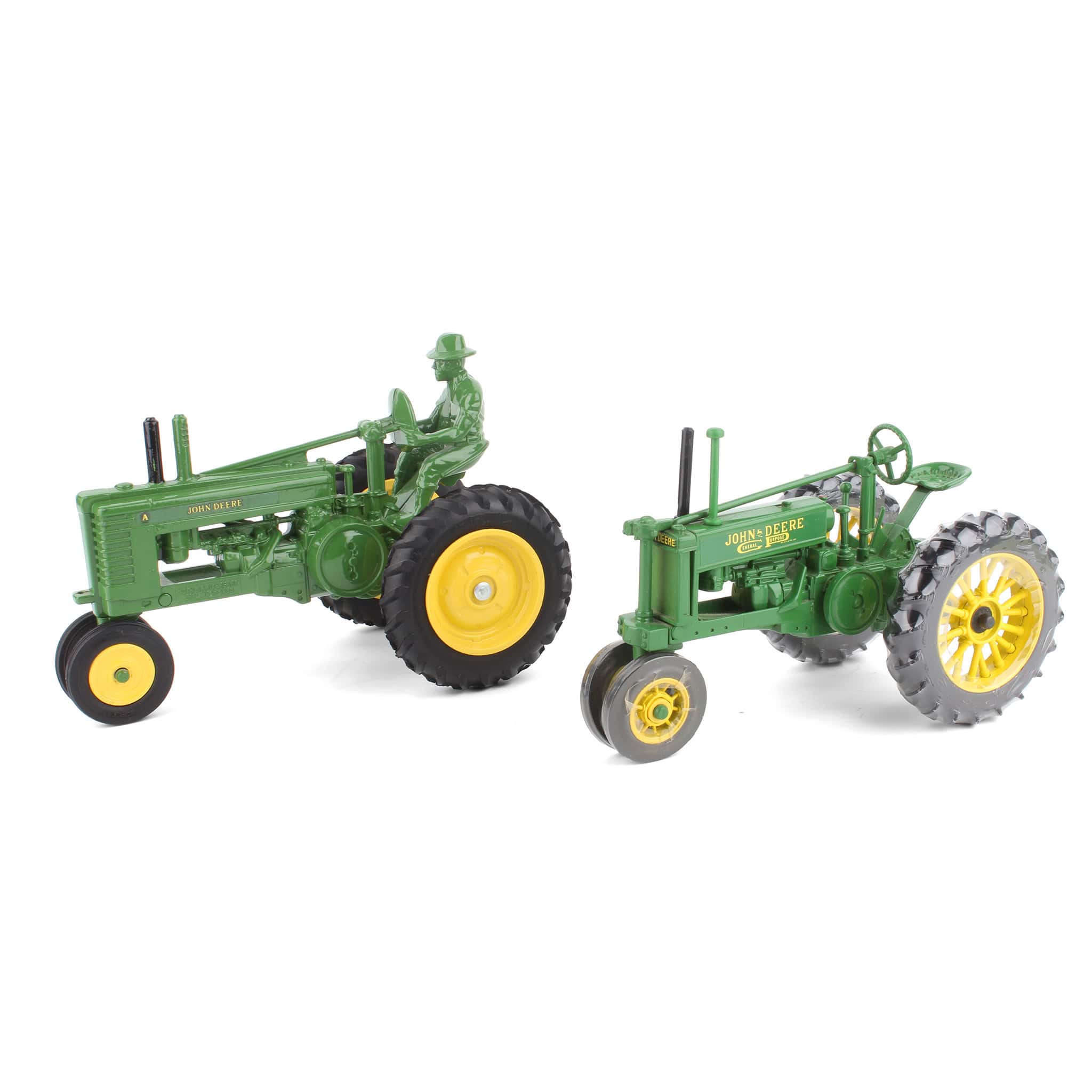 Lot of (2) 1/16 John Deere Vintage Tractors